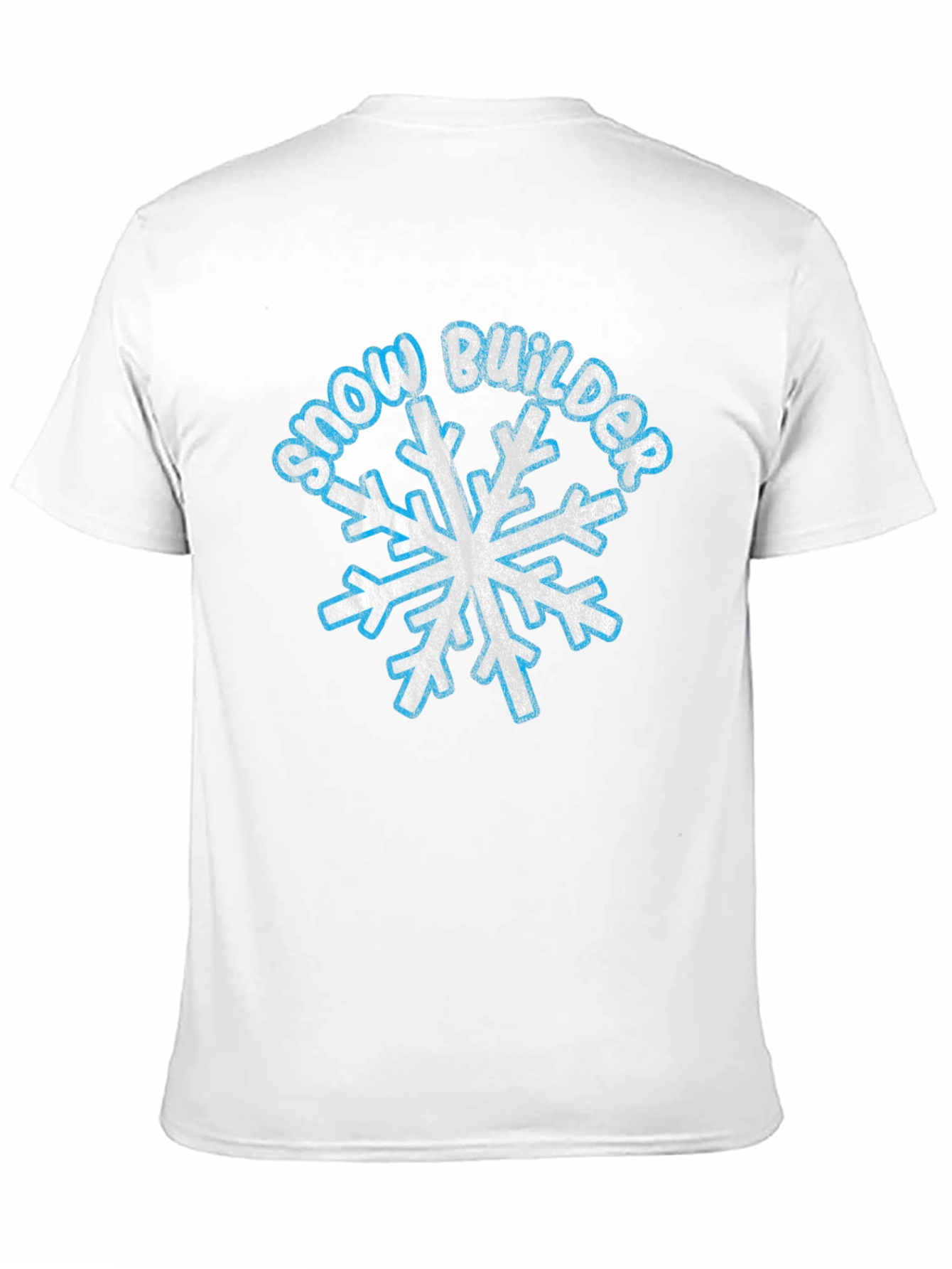 Snow Builder Snowflake Graphic Tee