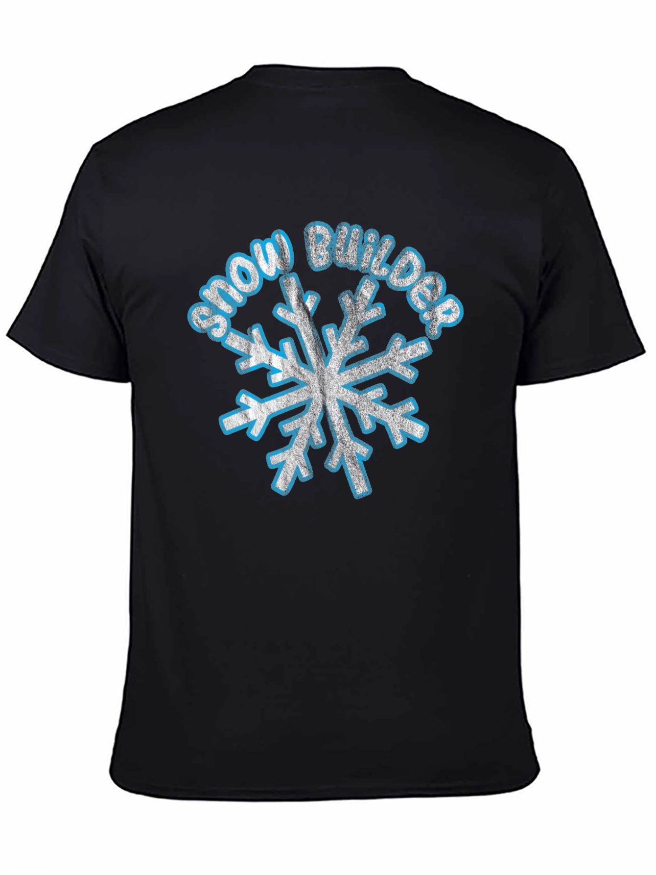 Snow Builder Snowflake Graphic Tee
