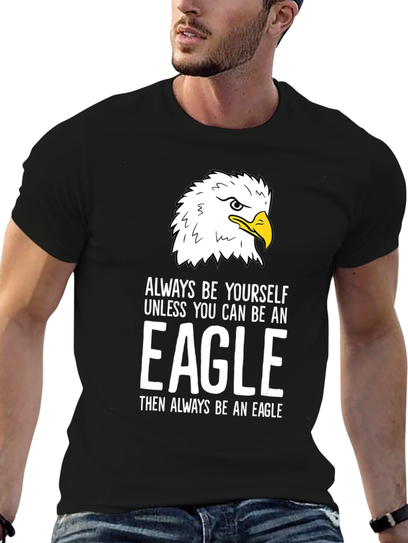 Eagle Graphic T-Shirt - Always Be Yourself