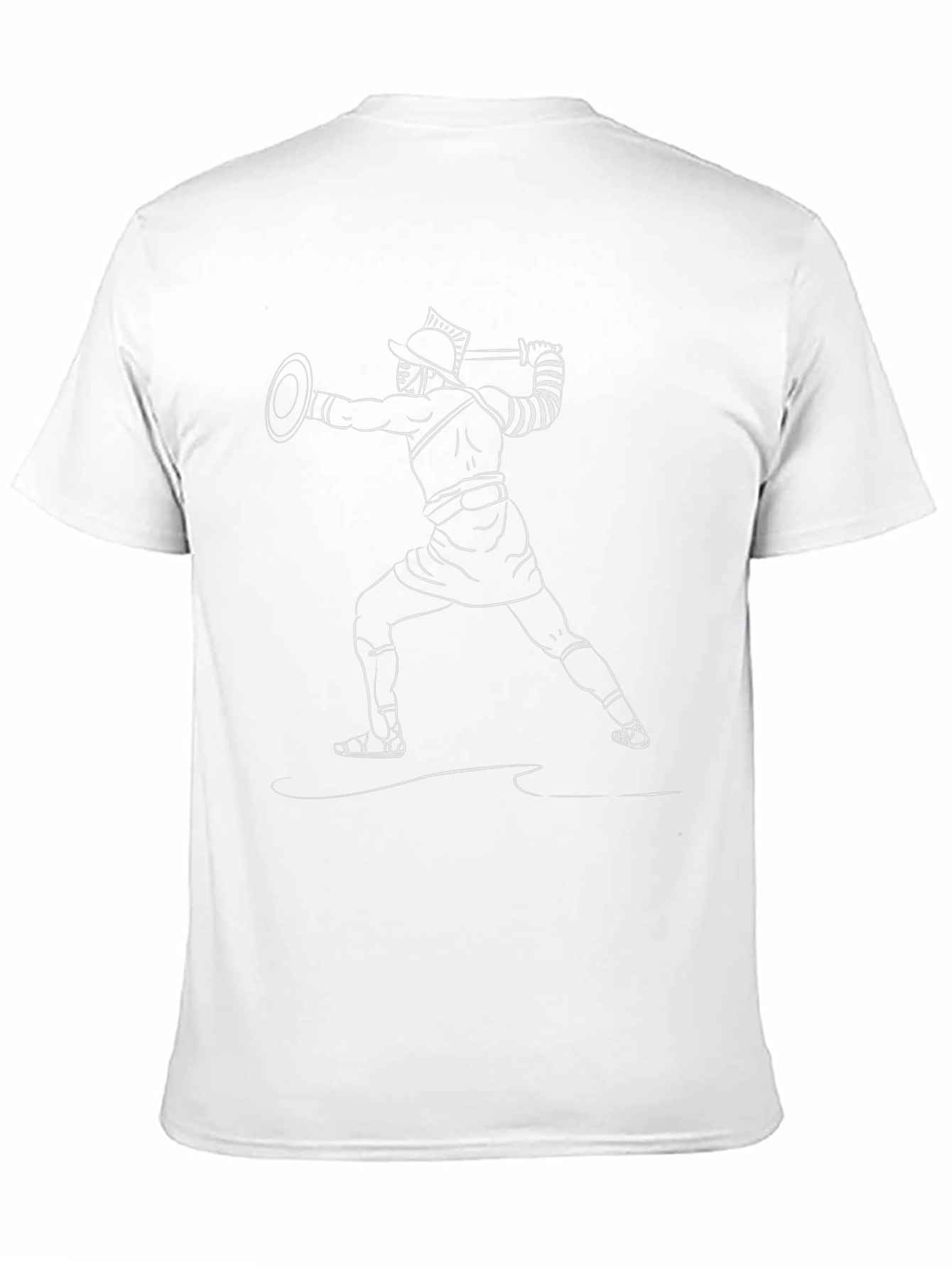 Gladiator Graphic Tee - Black