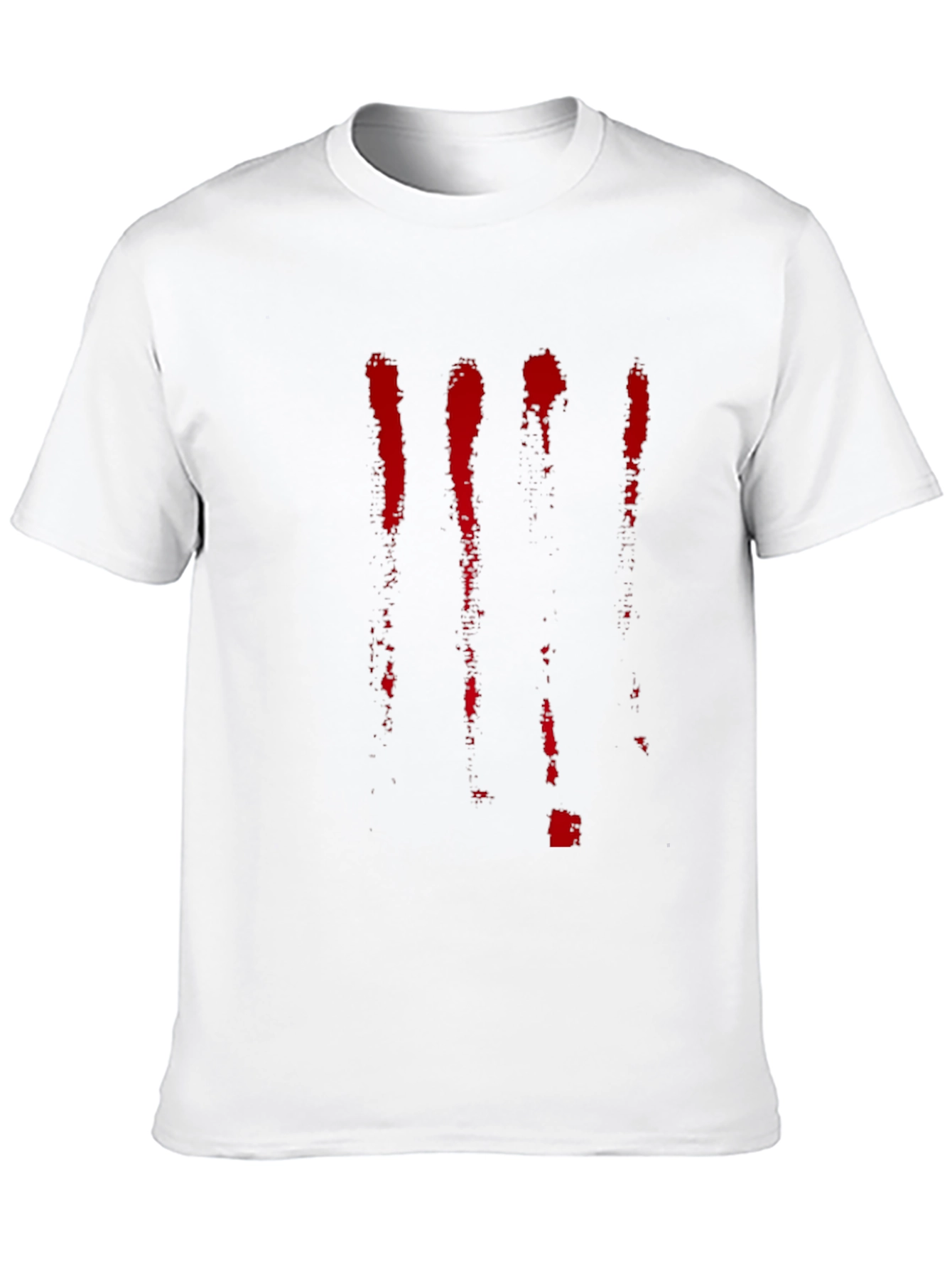 Bleeding Lines Black T-Shirt