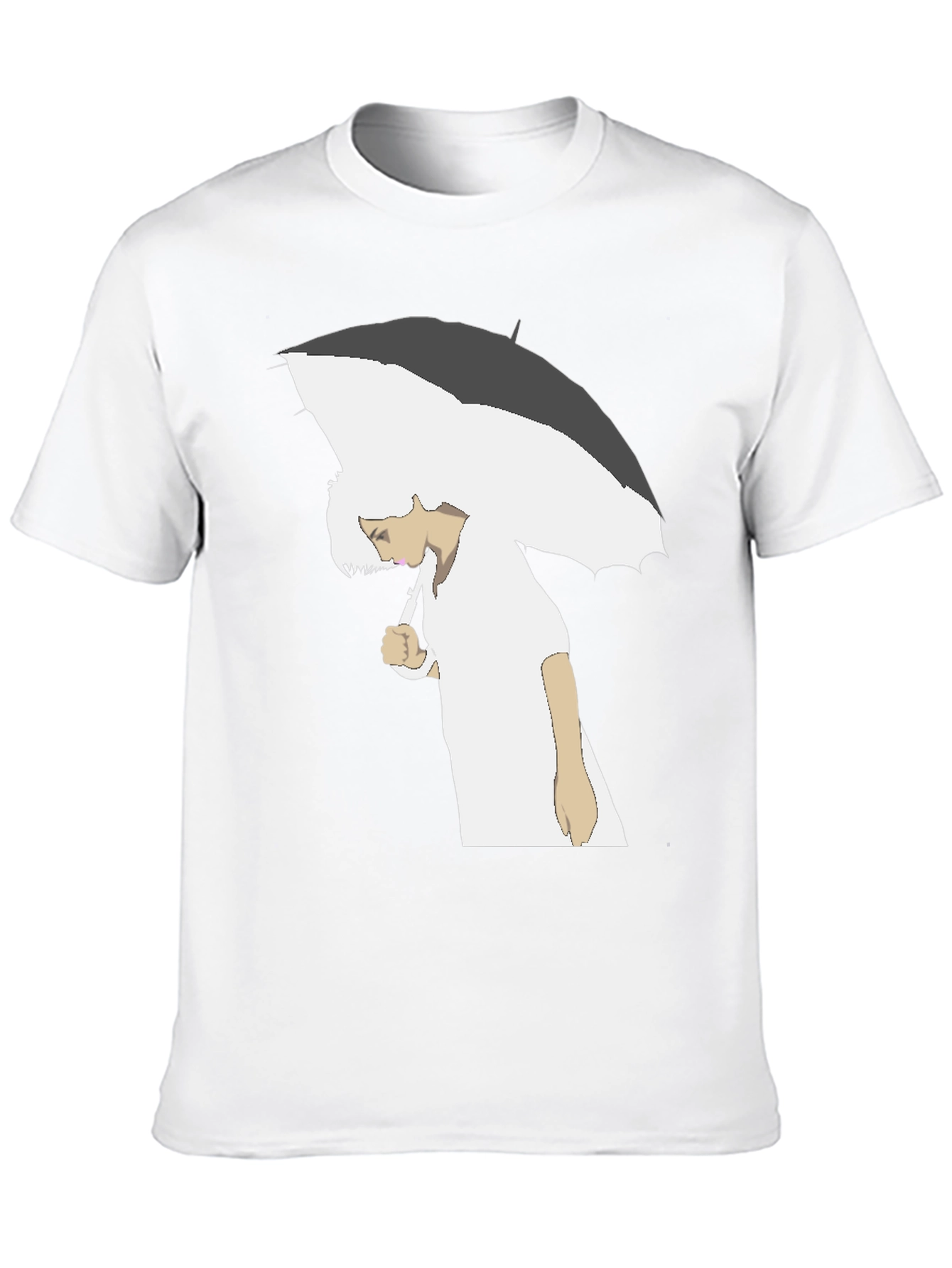 Umbrella Graphic T-Shirt - Stylish Comfort