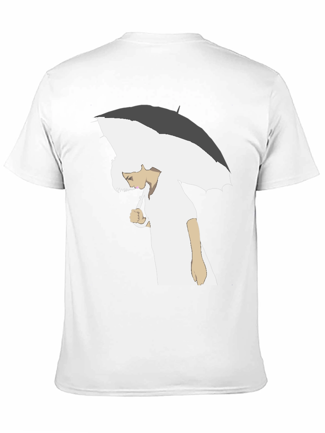 Umbrella Graphic T-Shirt - Stylish Comfort