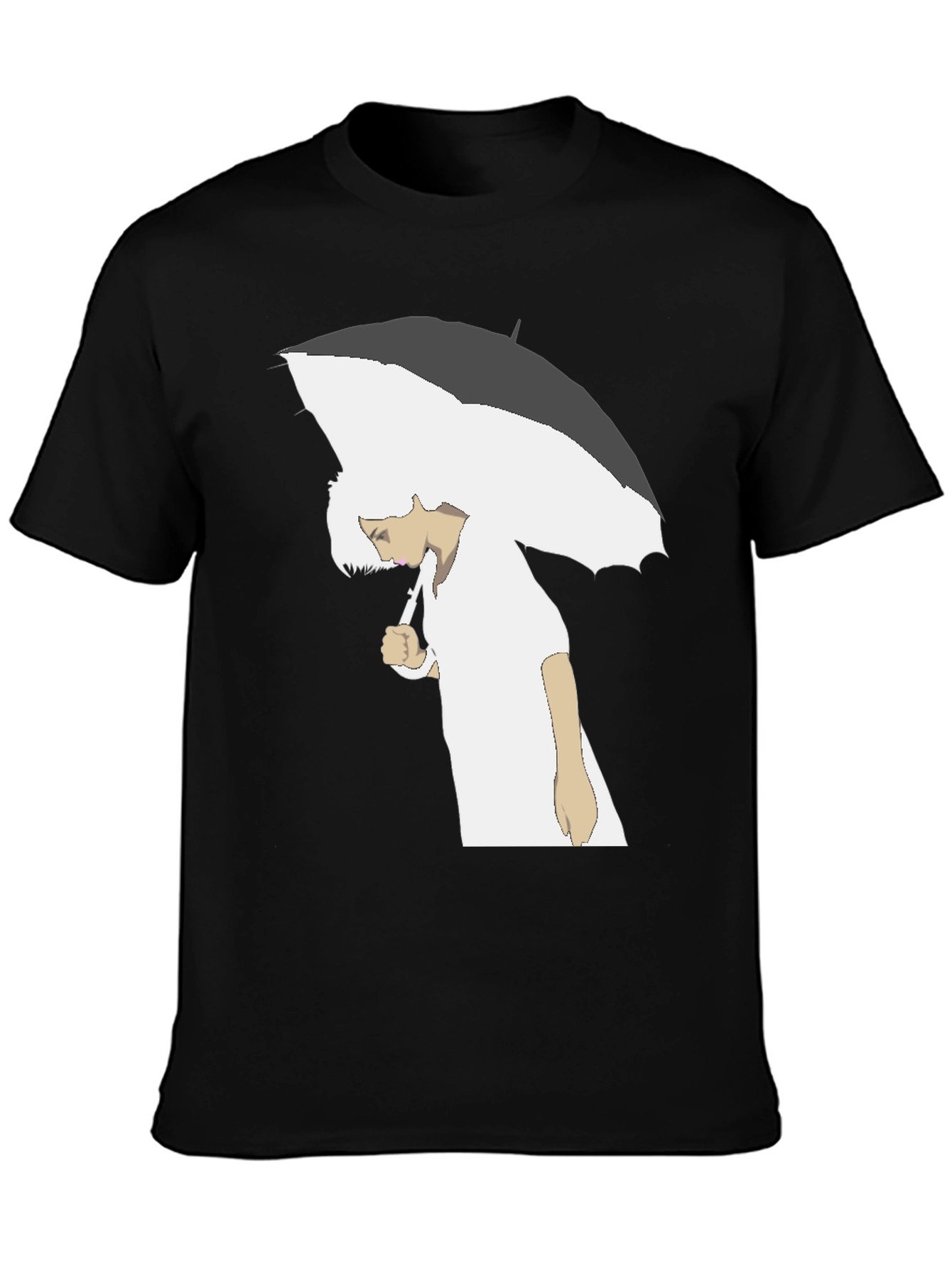 Umbrella Graphic T-Shirt - Stylish Comfort