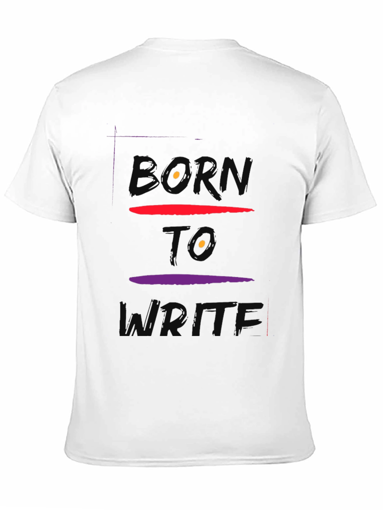 Born To Write Graphic Tee - Soft Cotton