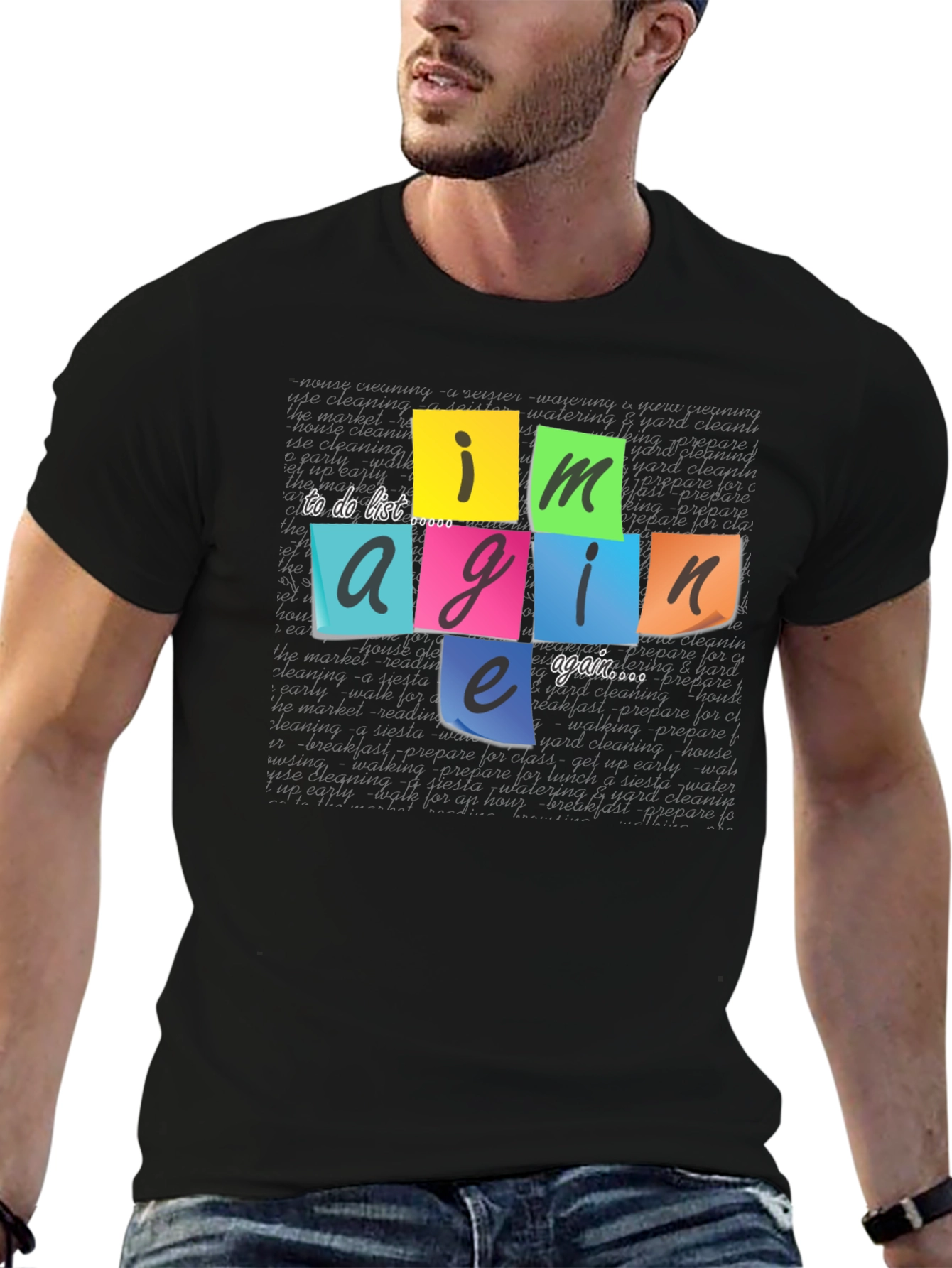 Imagine Again To-Do List T-Shirt