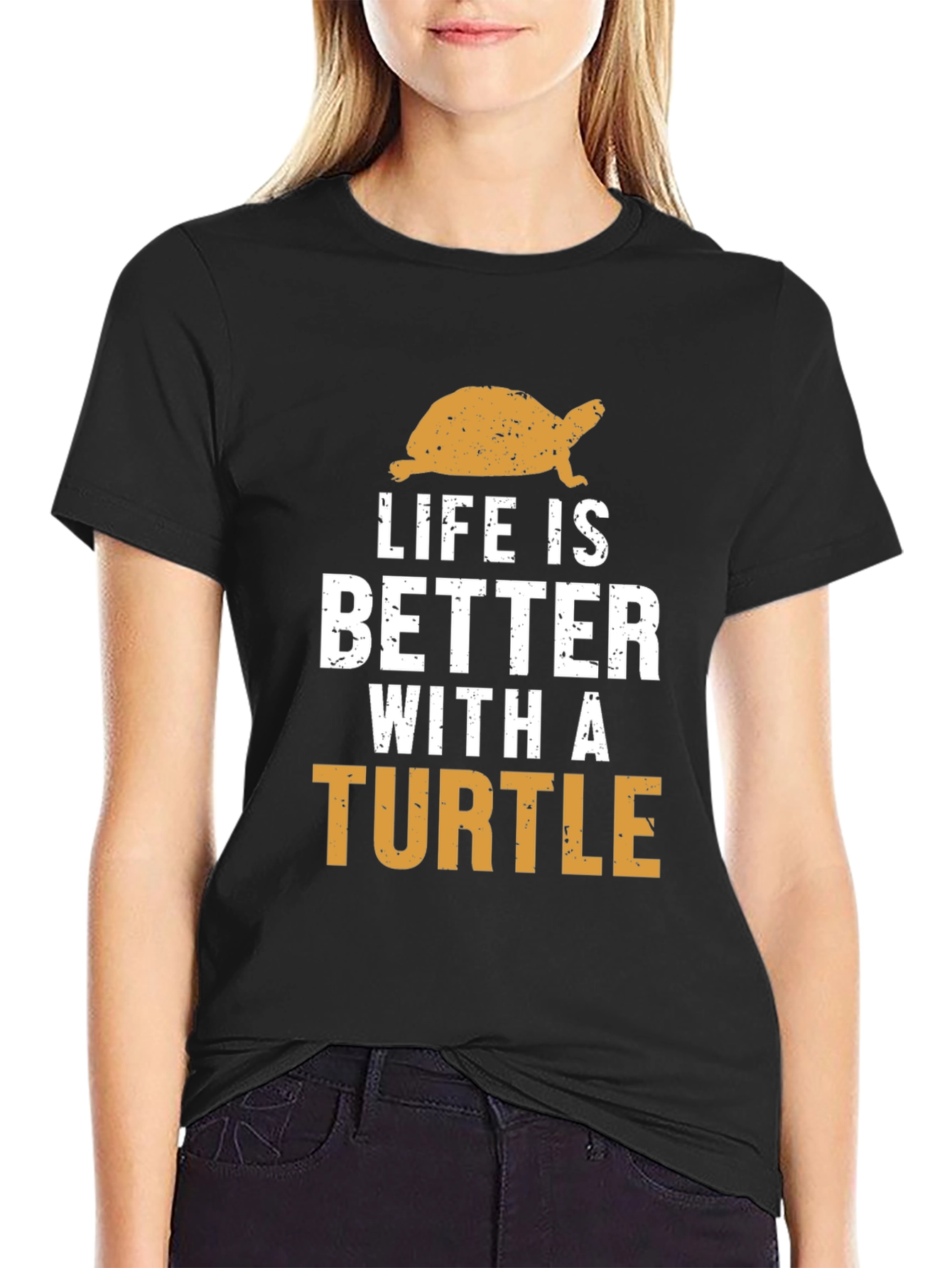 Life is Better with a Turtle Graphic Tee