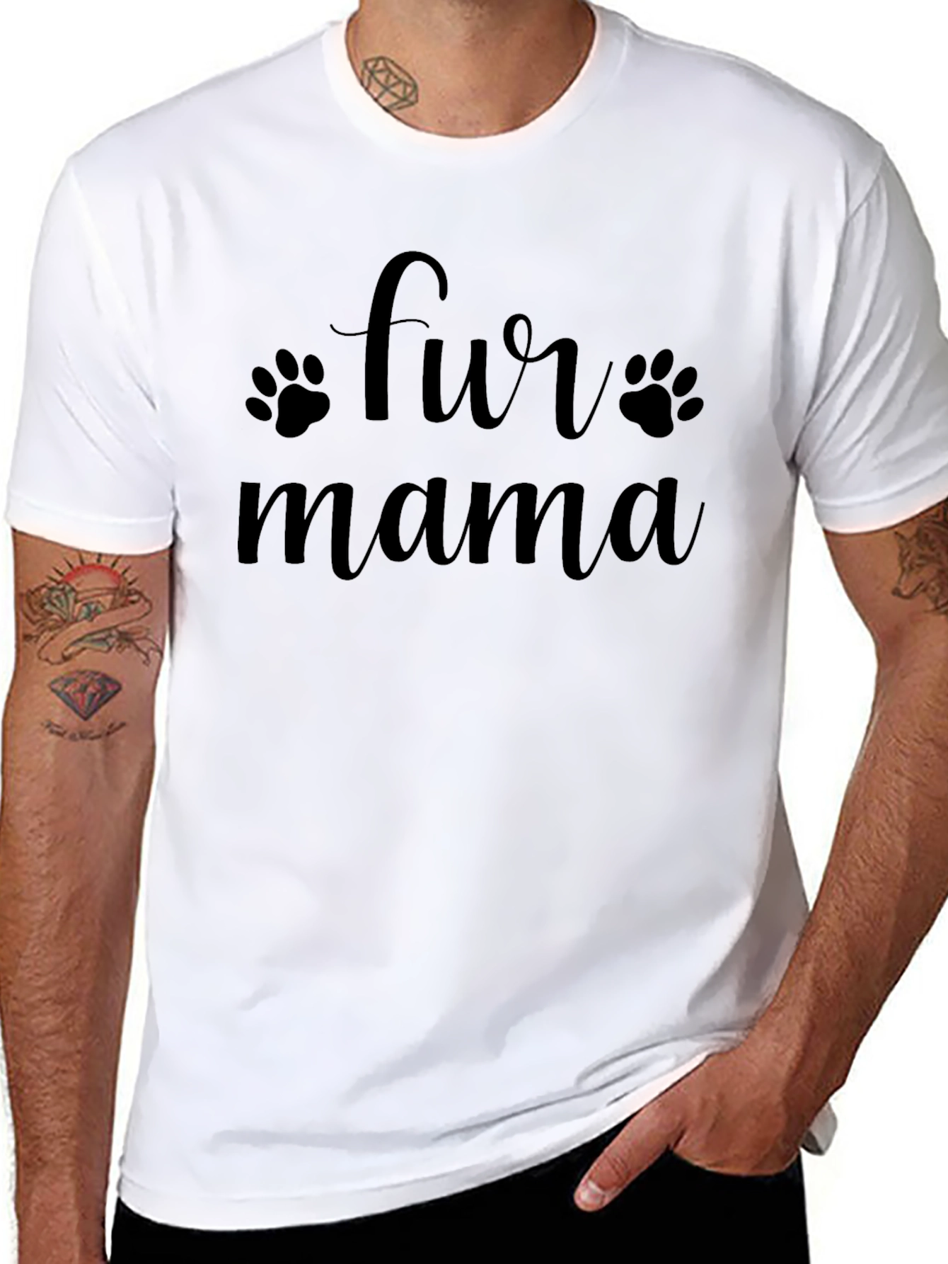 Fur Mama Graphic T-Shirt - Soft Cotton Blend