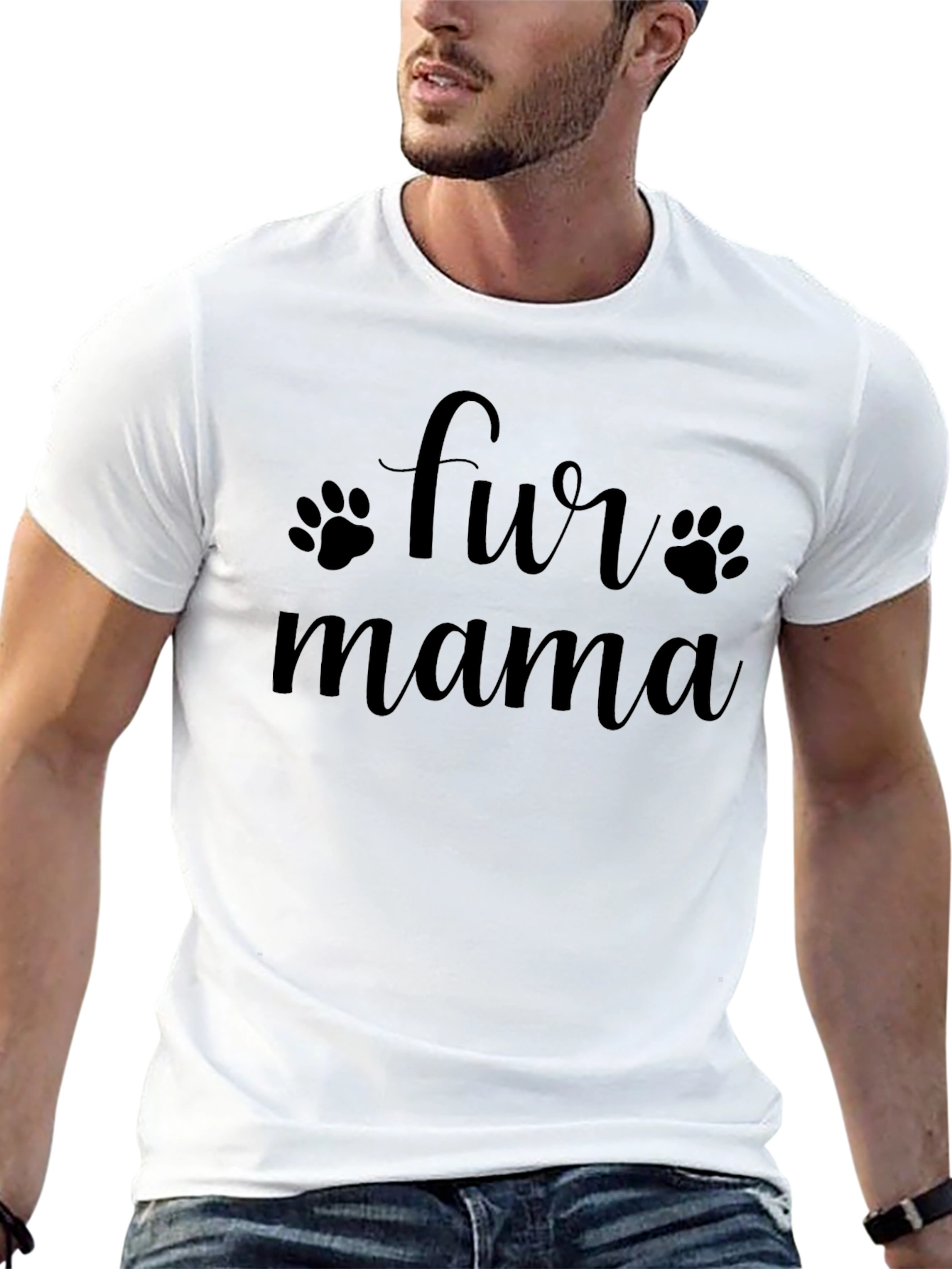 Fur Mama Graphic T-Shirt - Soft Cotton Blend