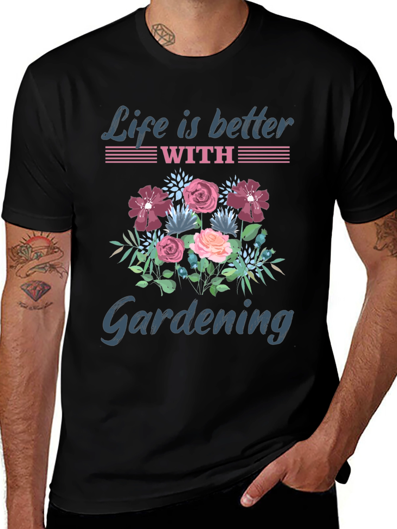 Life is Better with Gardening T-Shirt