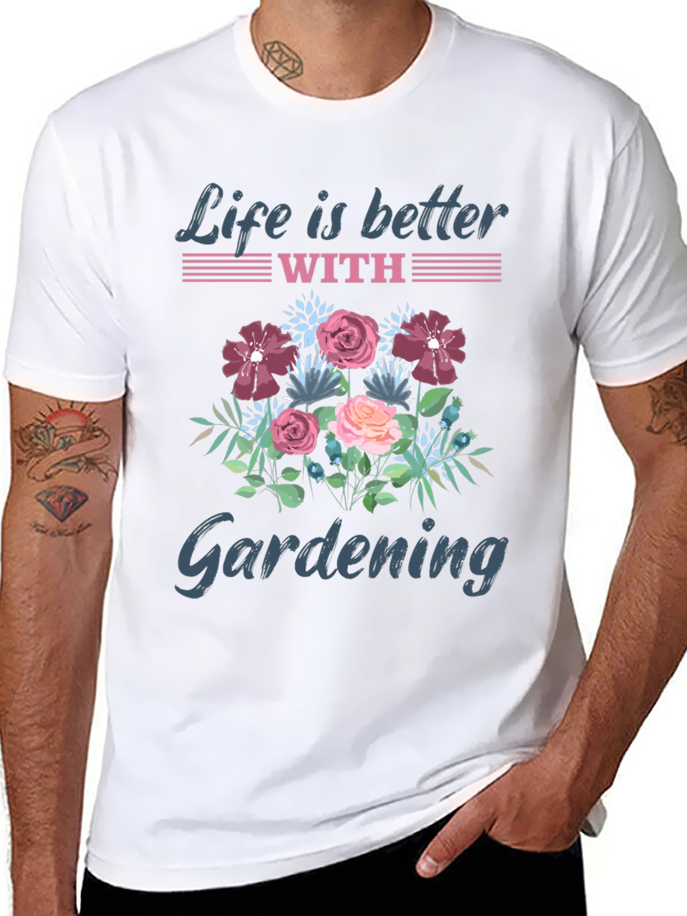Life is Better with Gardening T-Shirt