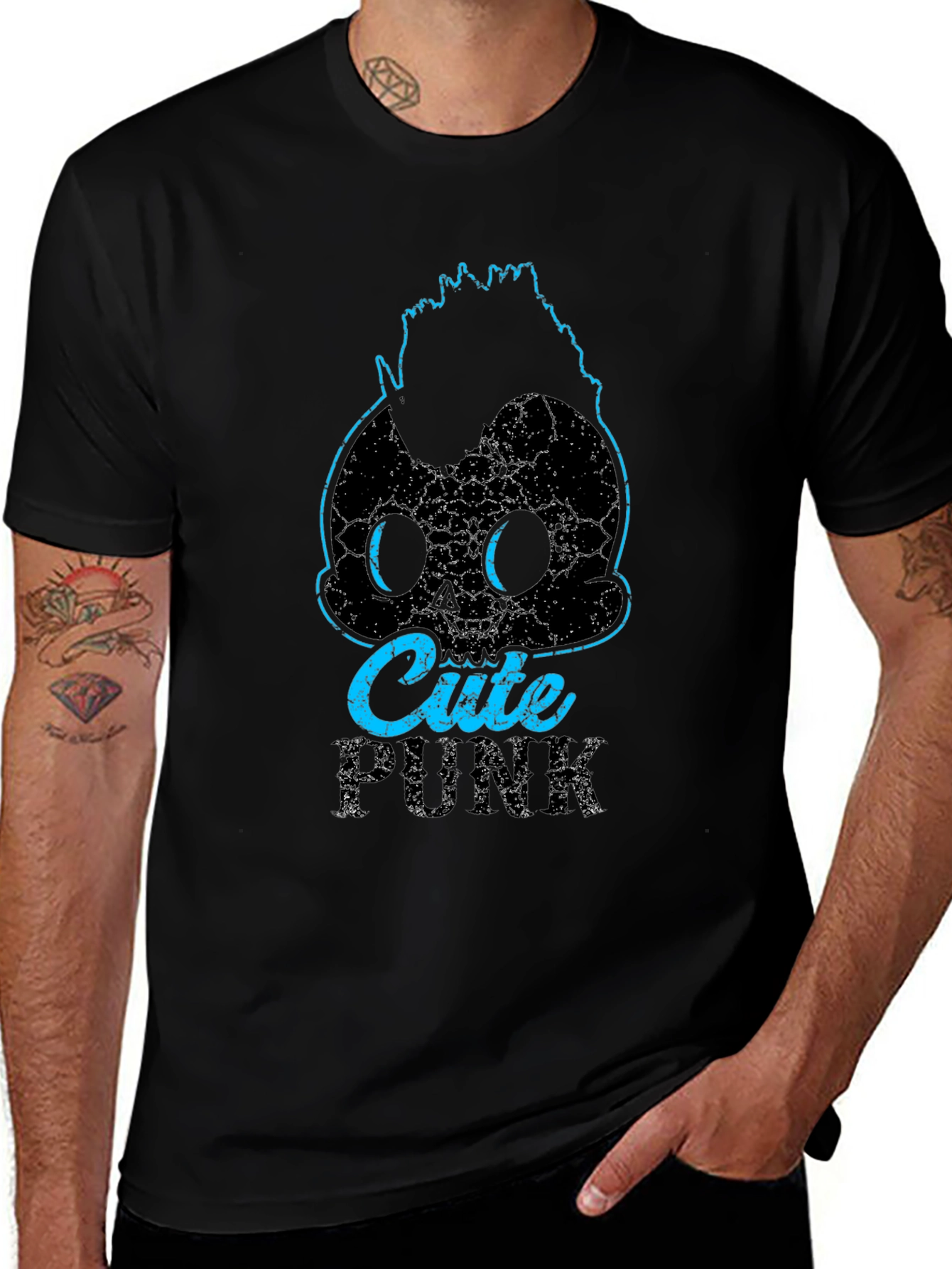 Cute Punk Graphic Tee