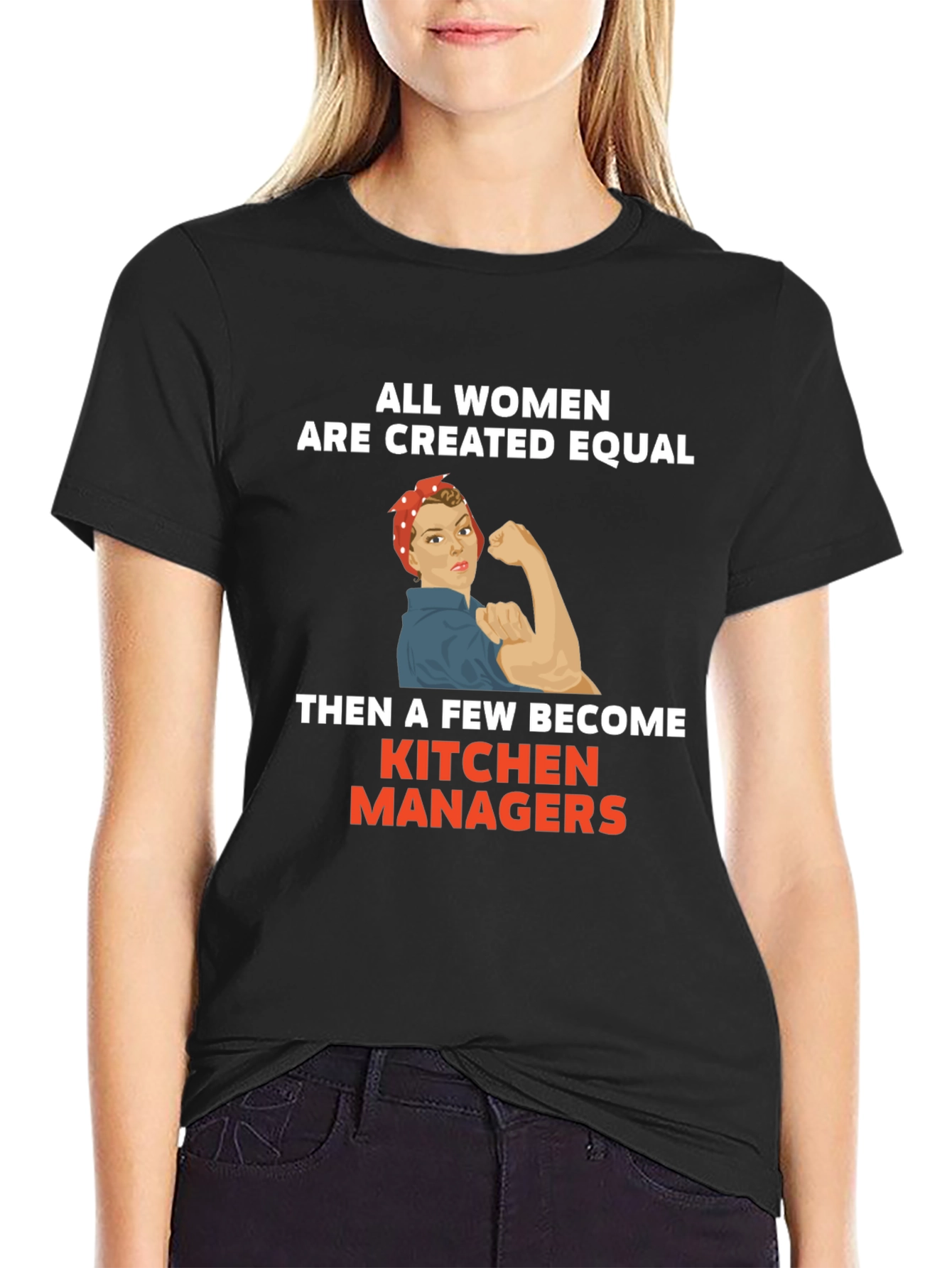 Empowering Womens Kitchen Manager T-Shirt