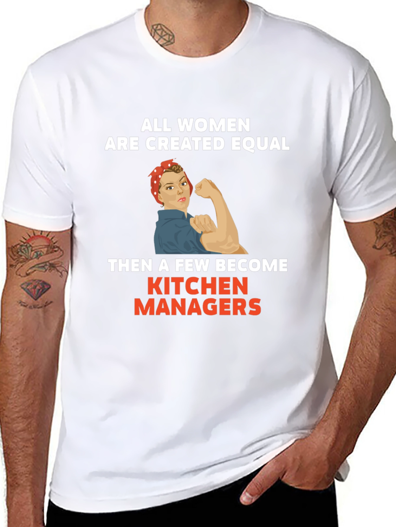 Empowering Womens Kitchen Manager T-Shirt