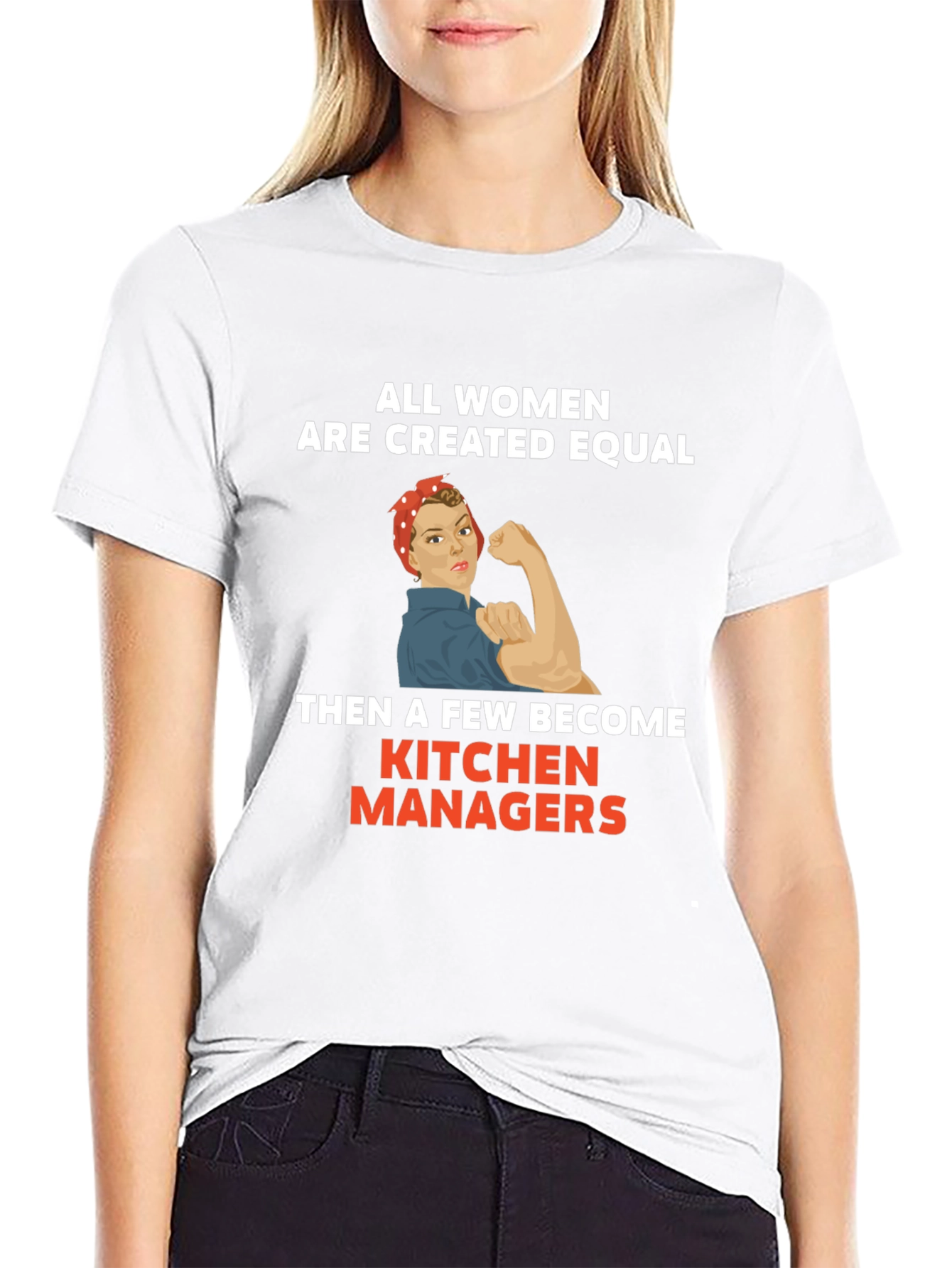 Empowering Womens Kitchen Manager T-Shirt