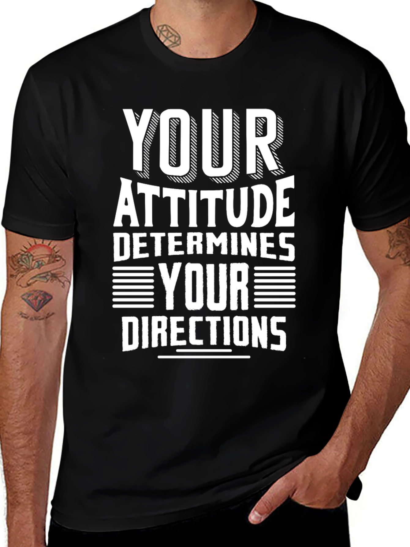 Attitude Determines Directions Graphic Tee