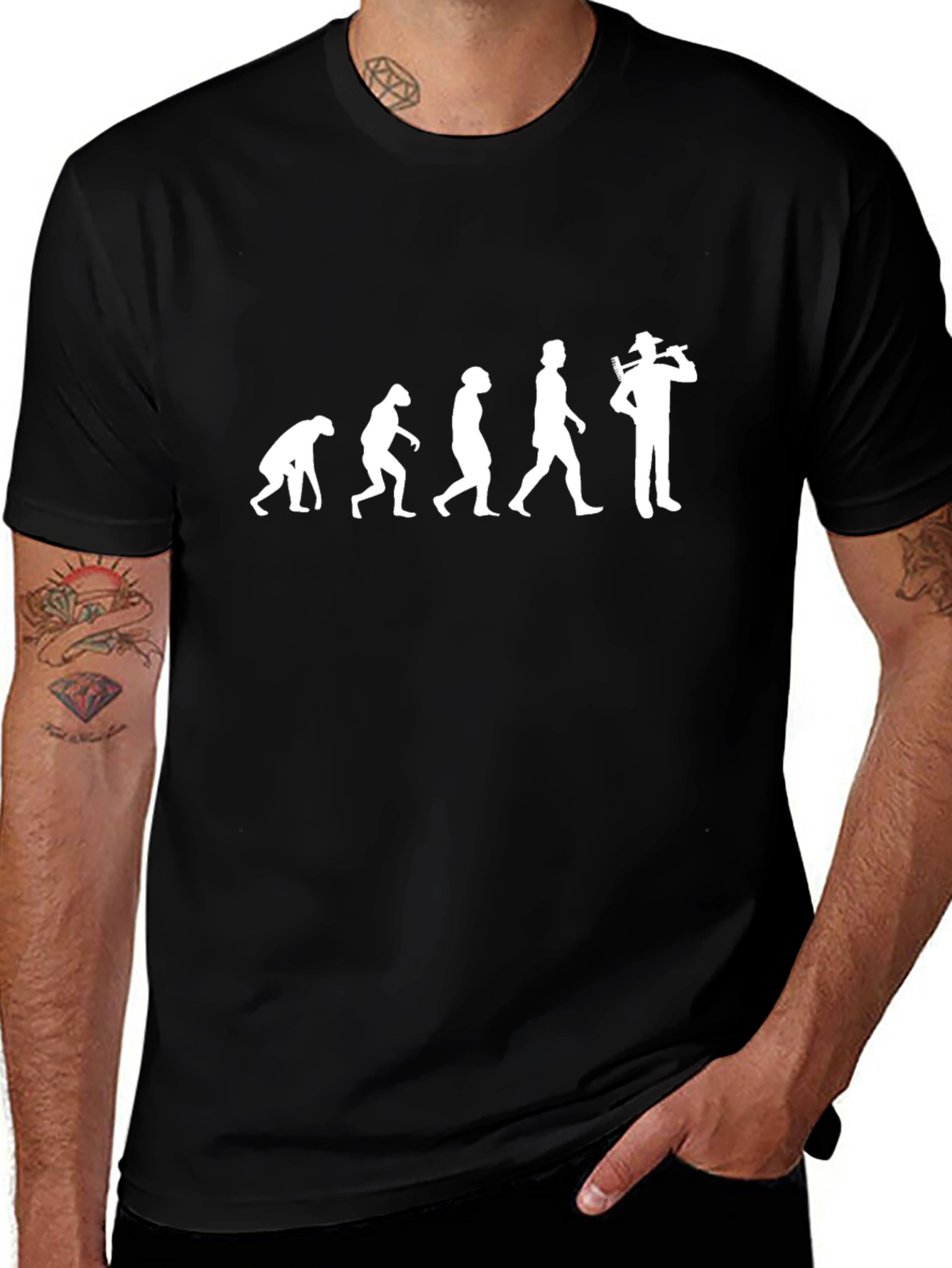 Evolution of a Farmer T-Shirt