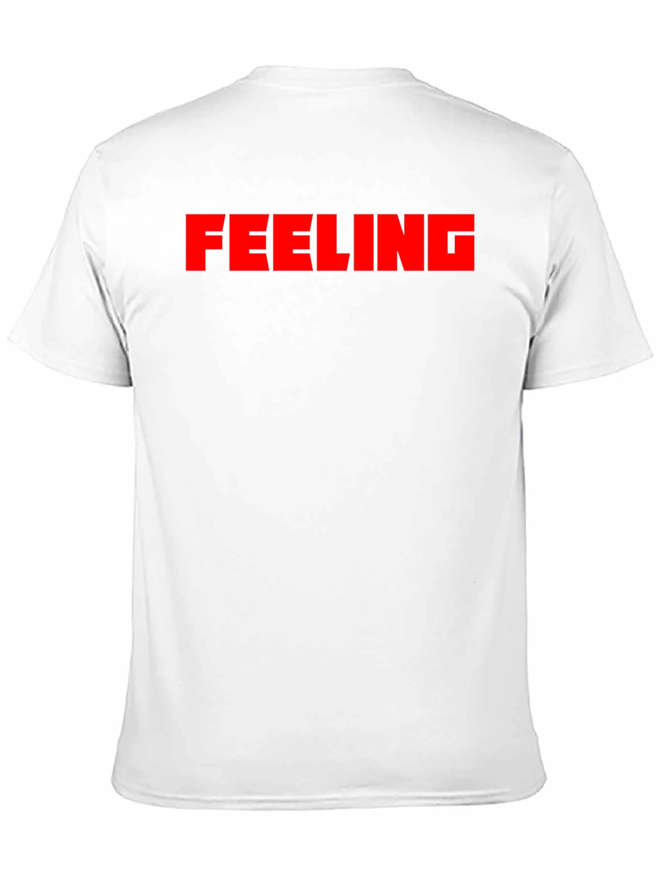 Feeling Tee - Bold Statement Black T-Shirt