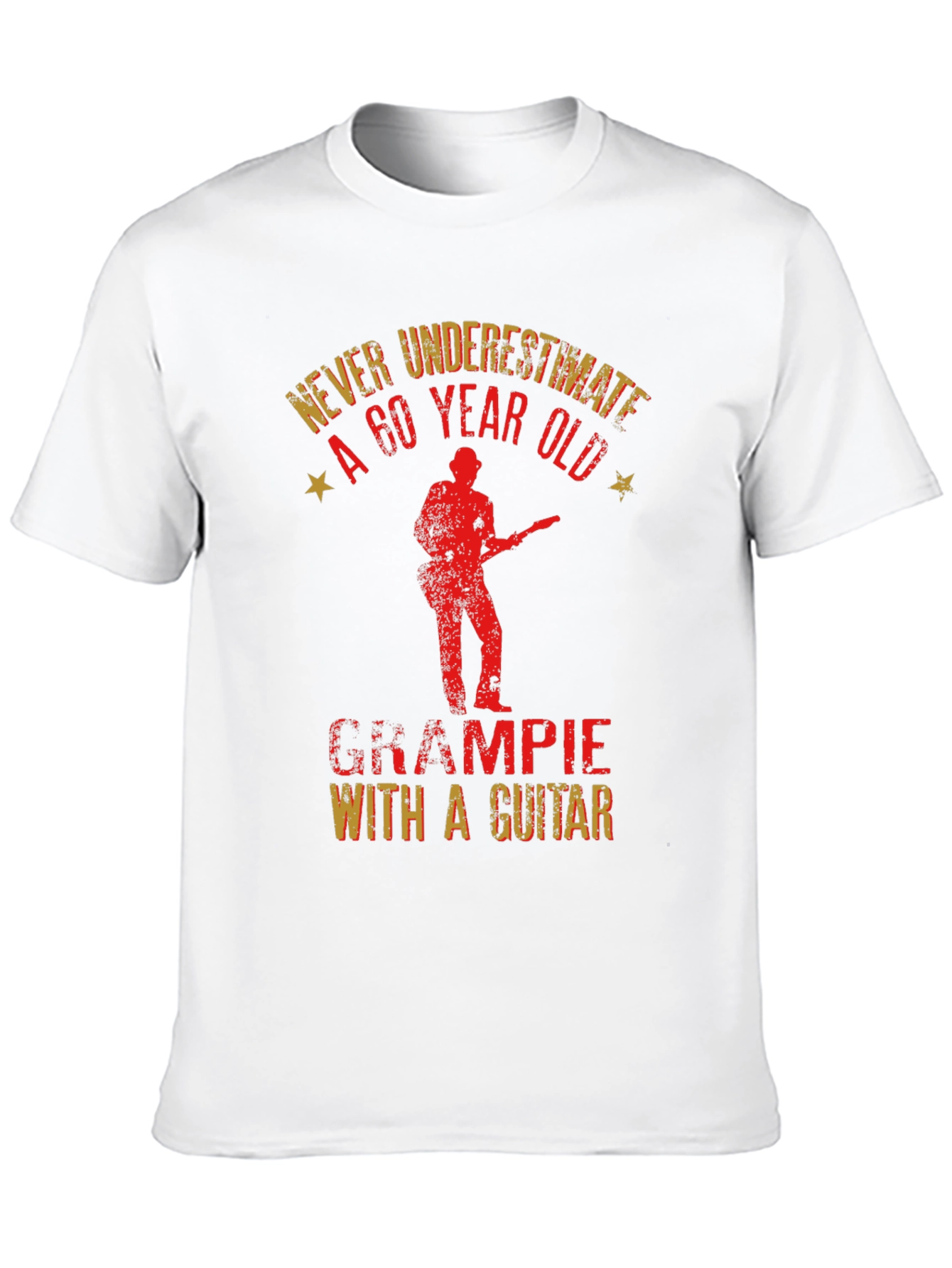 Grampie With a Guitar T-Shirt