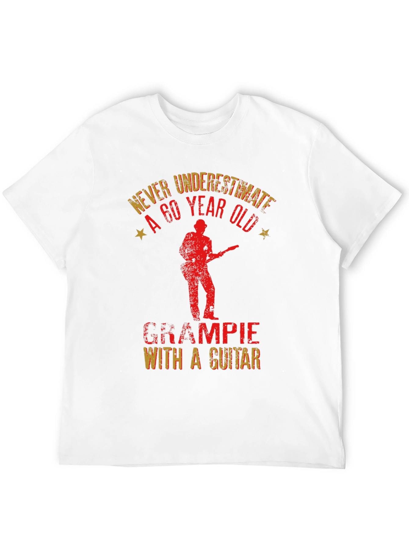 Grampie With a Guitar T-Shirt