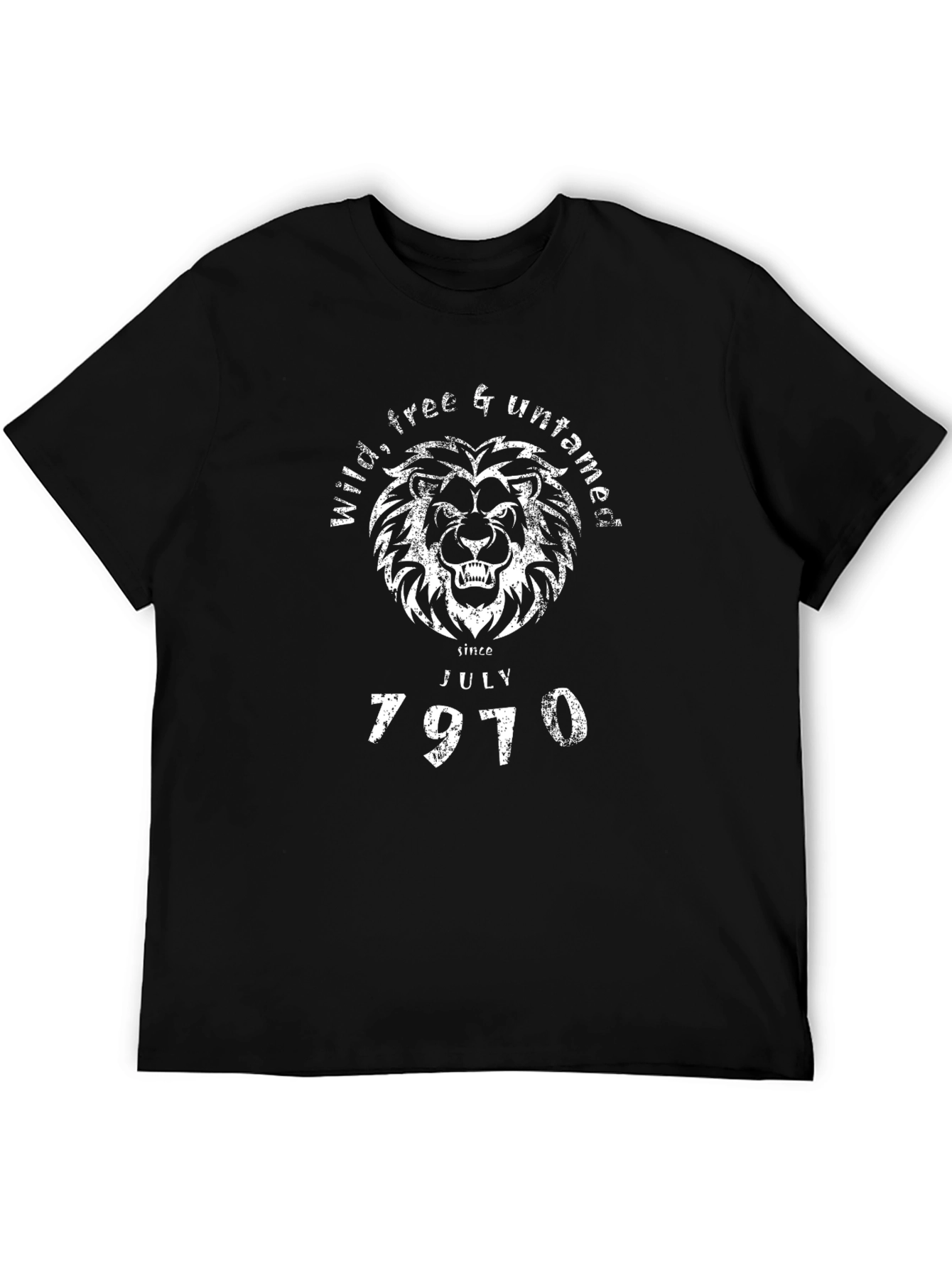 Wild Free & Untamed Lion Graphic Tee