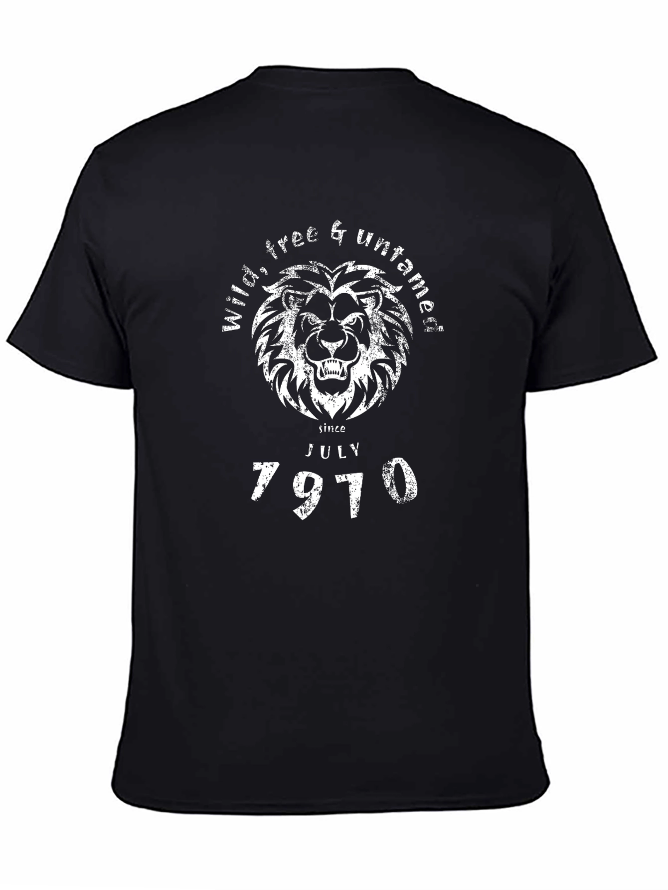 Wild Free & Untamed Lion Graphic Tee