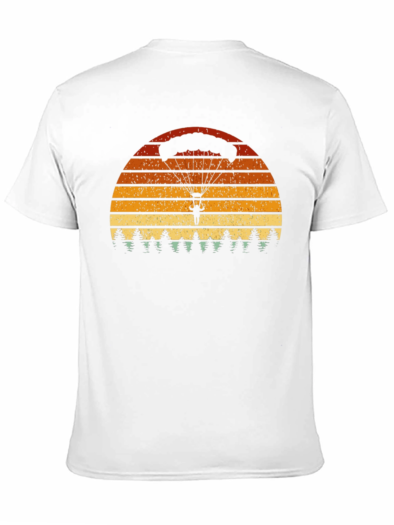 Parachute Sunset T-Shirt - Retro Style
