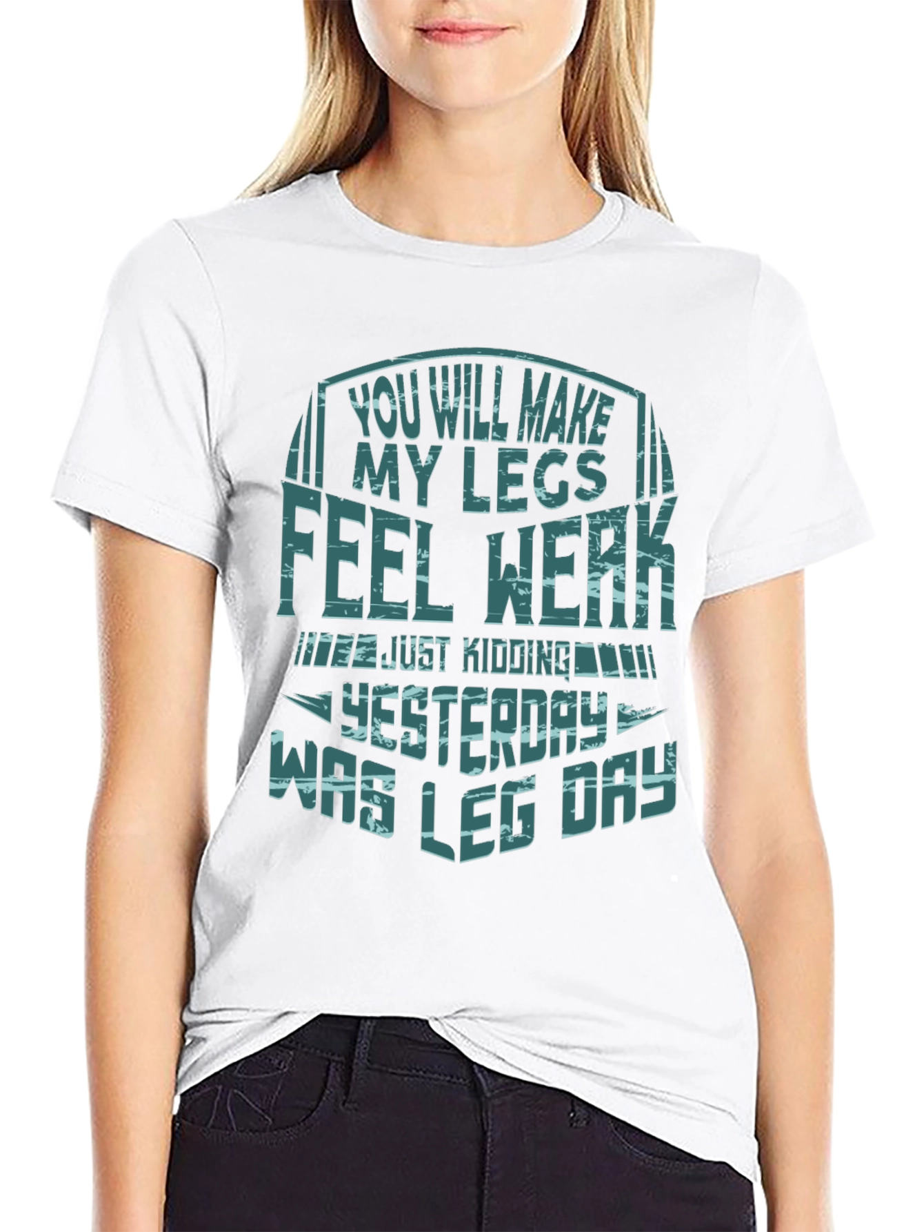 Funny Leg Day T-Shirt - Gym Workout Apparel