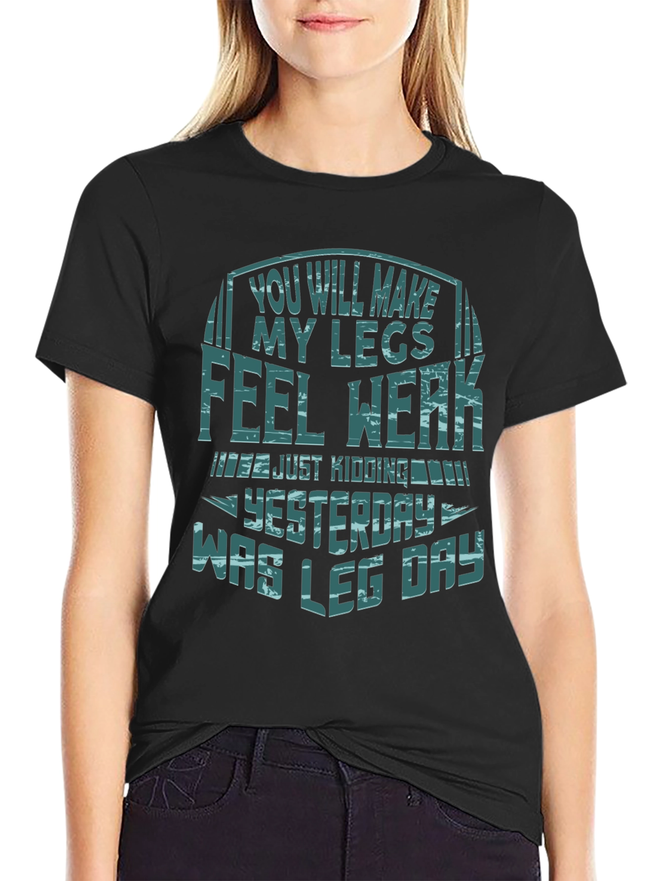 Funny Leg Day T-Shirt - Gym Workout Apparel