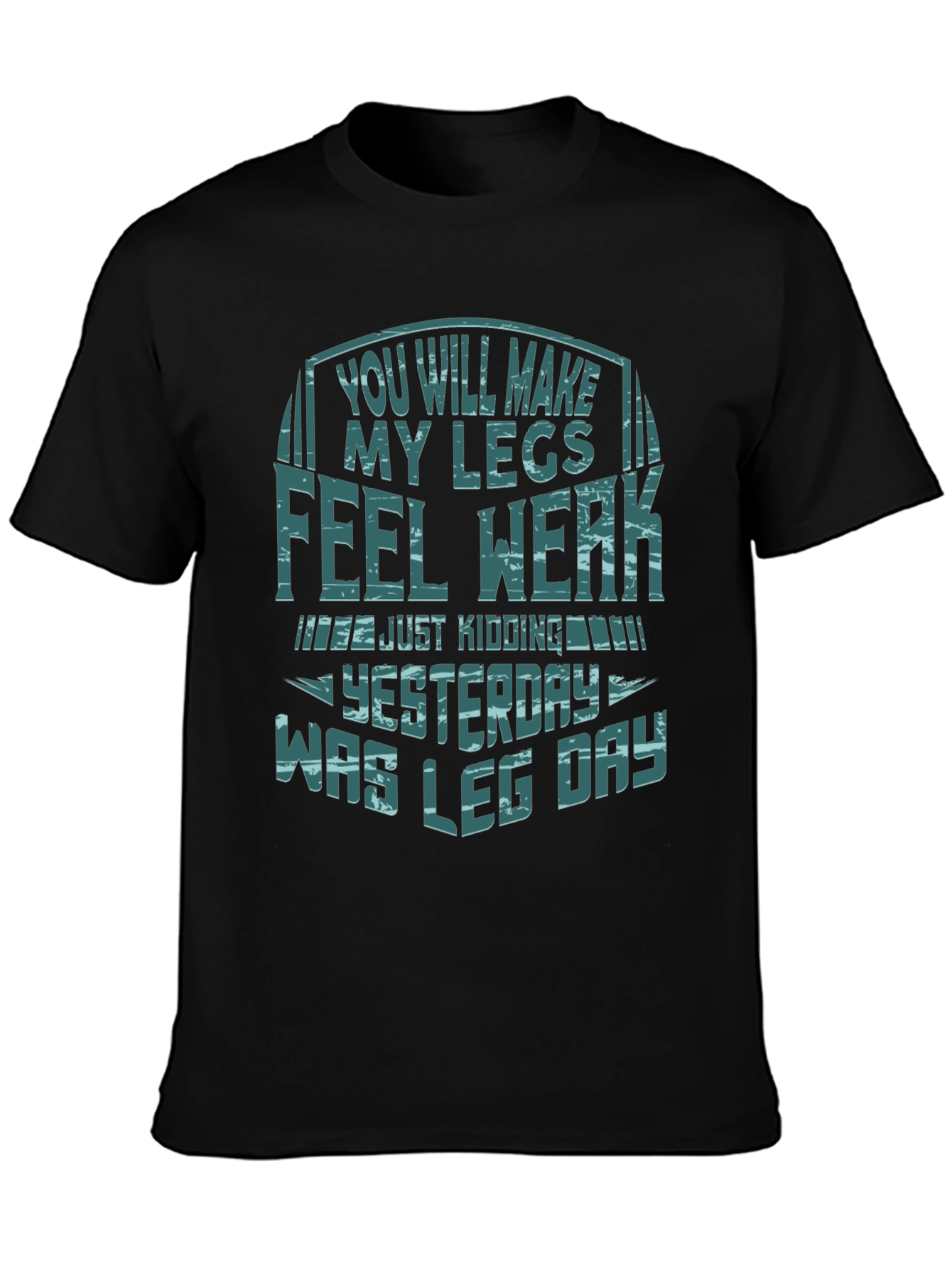 Funny Leg Day T-Shirt - Gym Workout Apparel