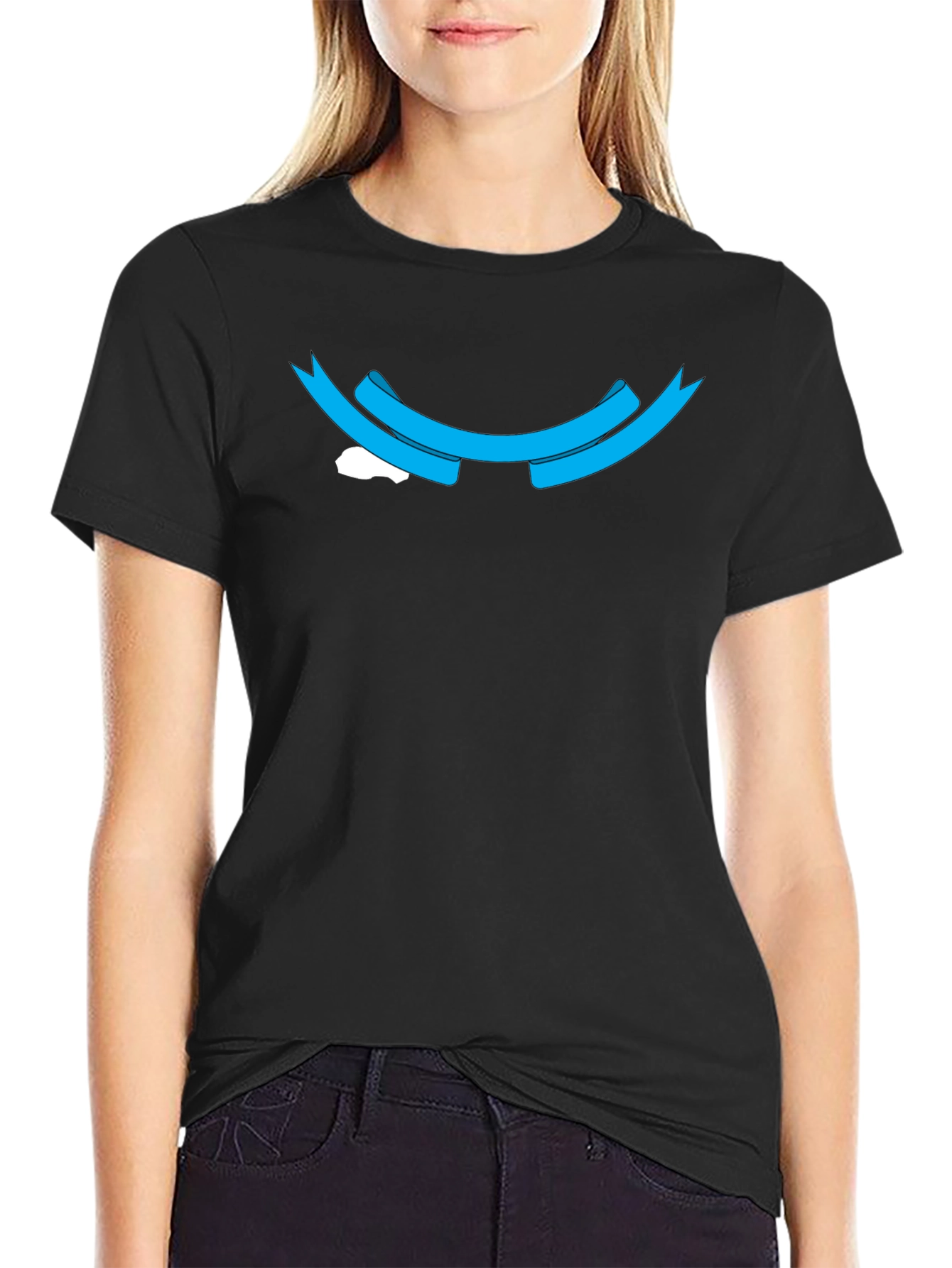 Graphic Tee - Blue Ribbon Design