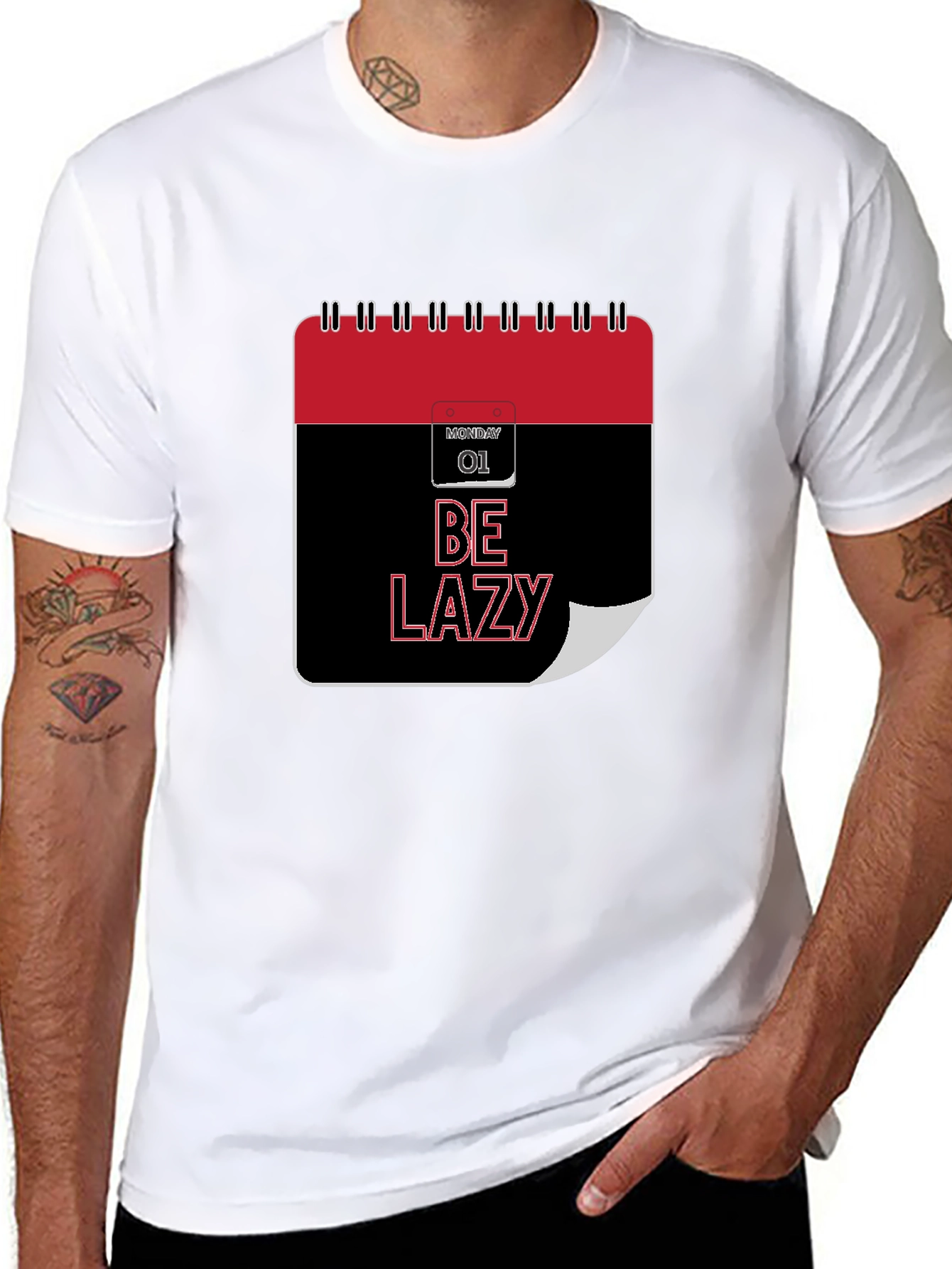 Be Lazy Monday T-Shirt