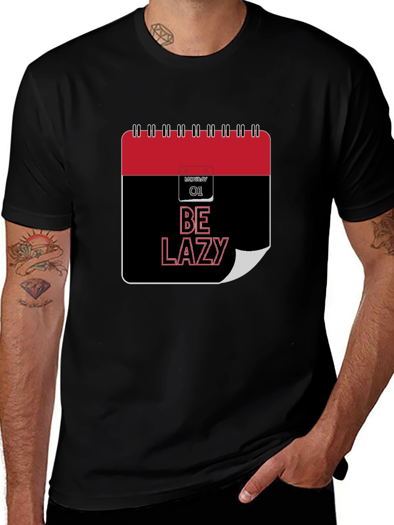 Be Lazy Monday T-Shirt