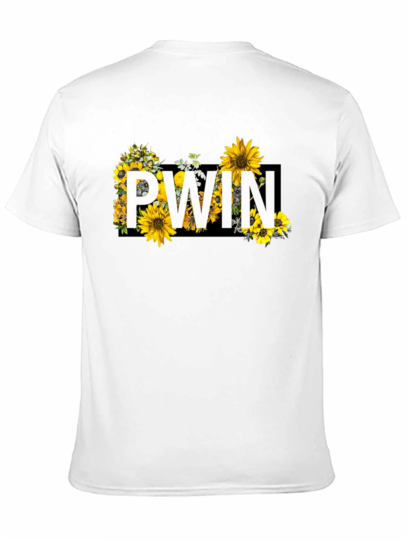 PWN Floral Graphic Black T-Shirt