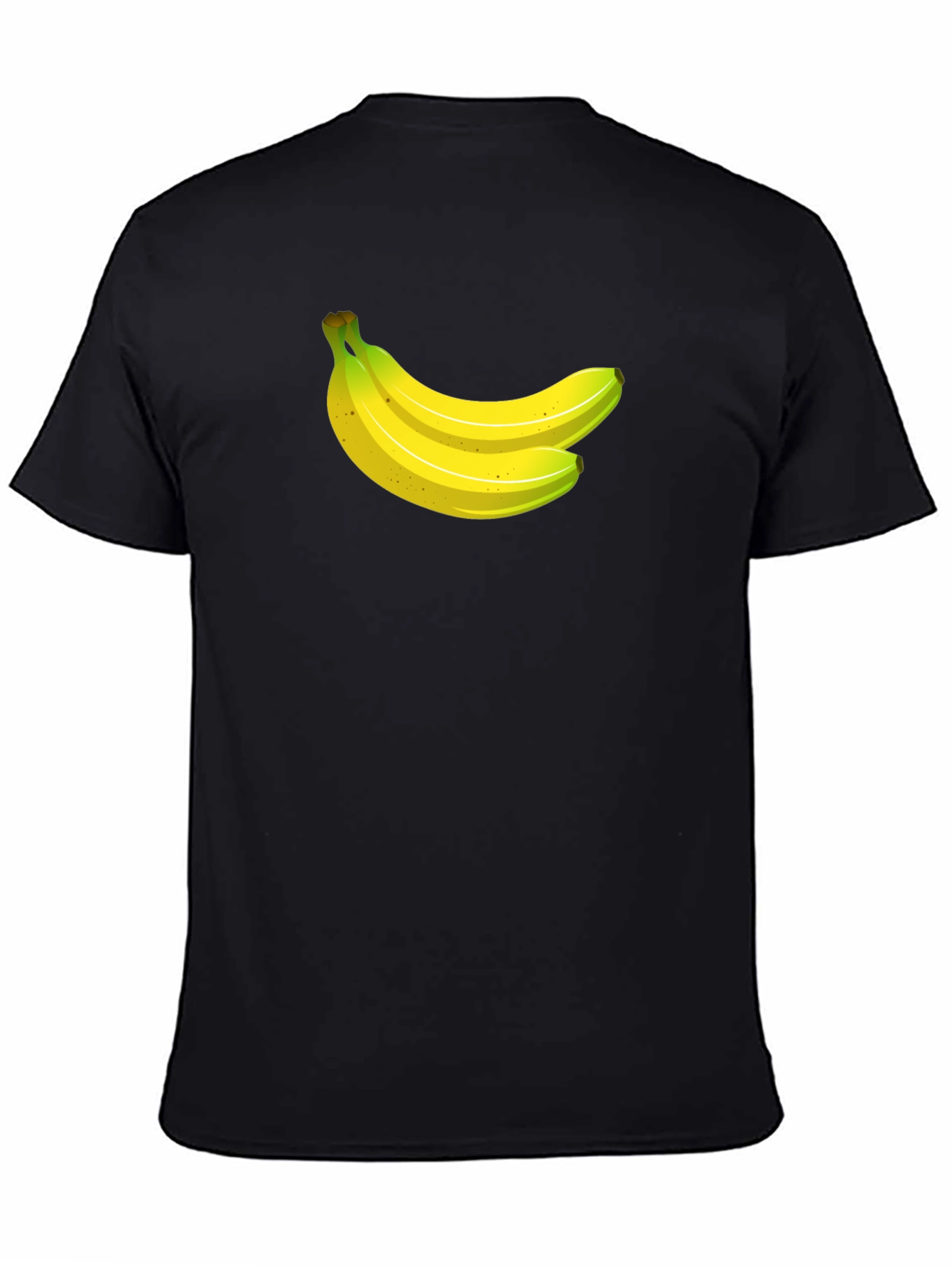 Banana Graphic Black T-Shirt