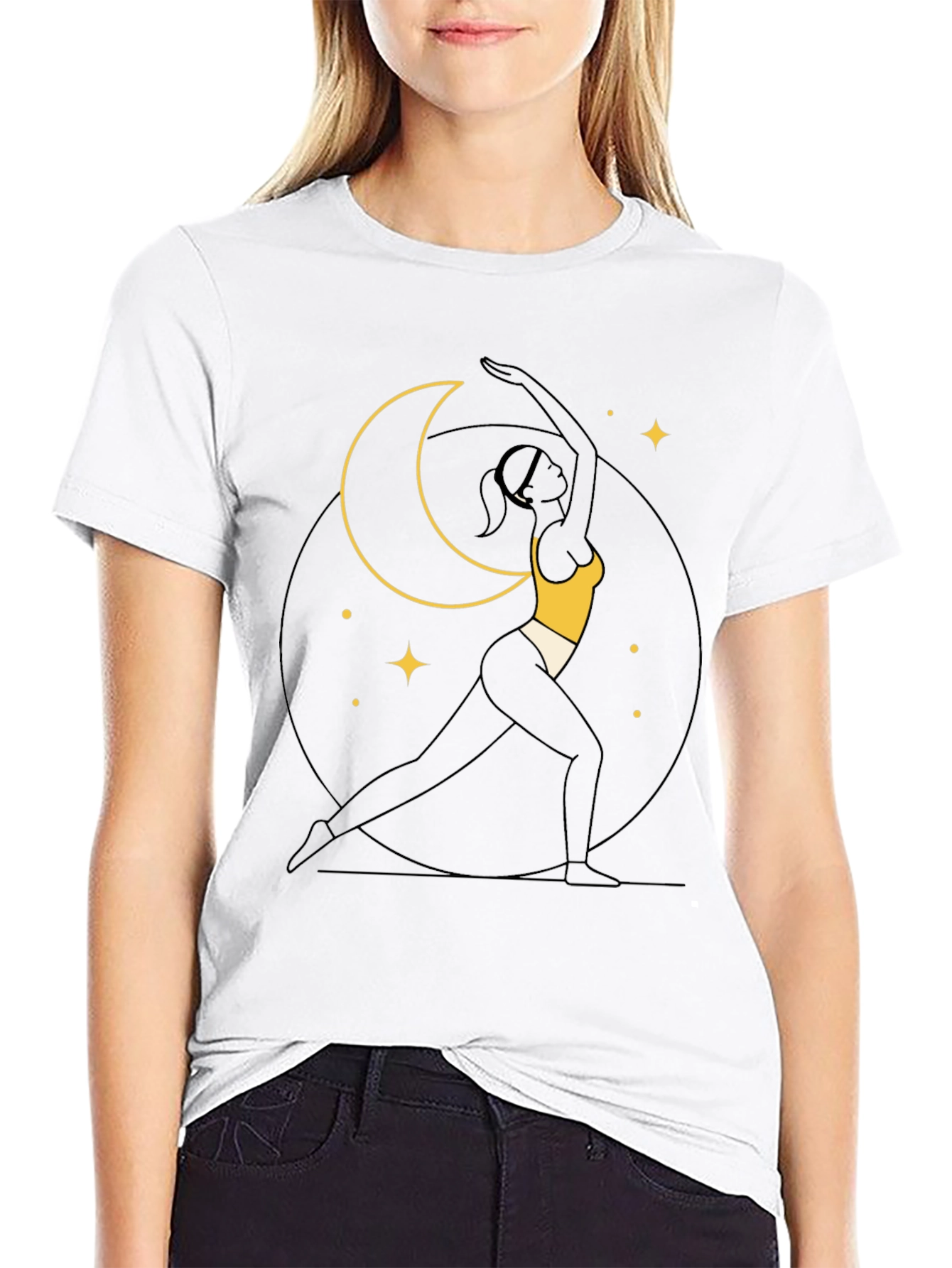 Moonlit Yoga Tee