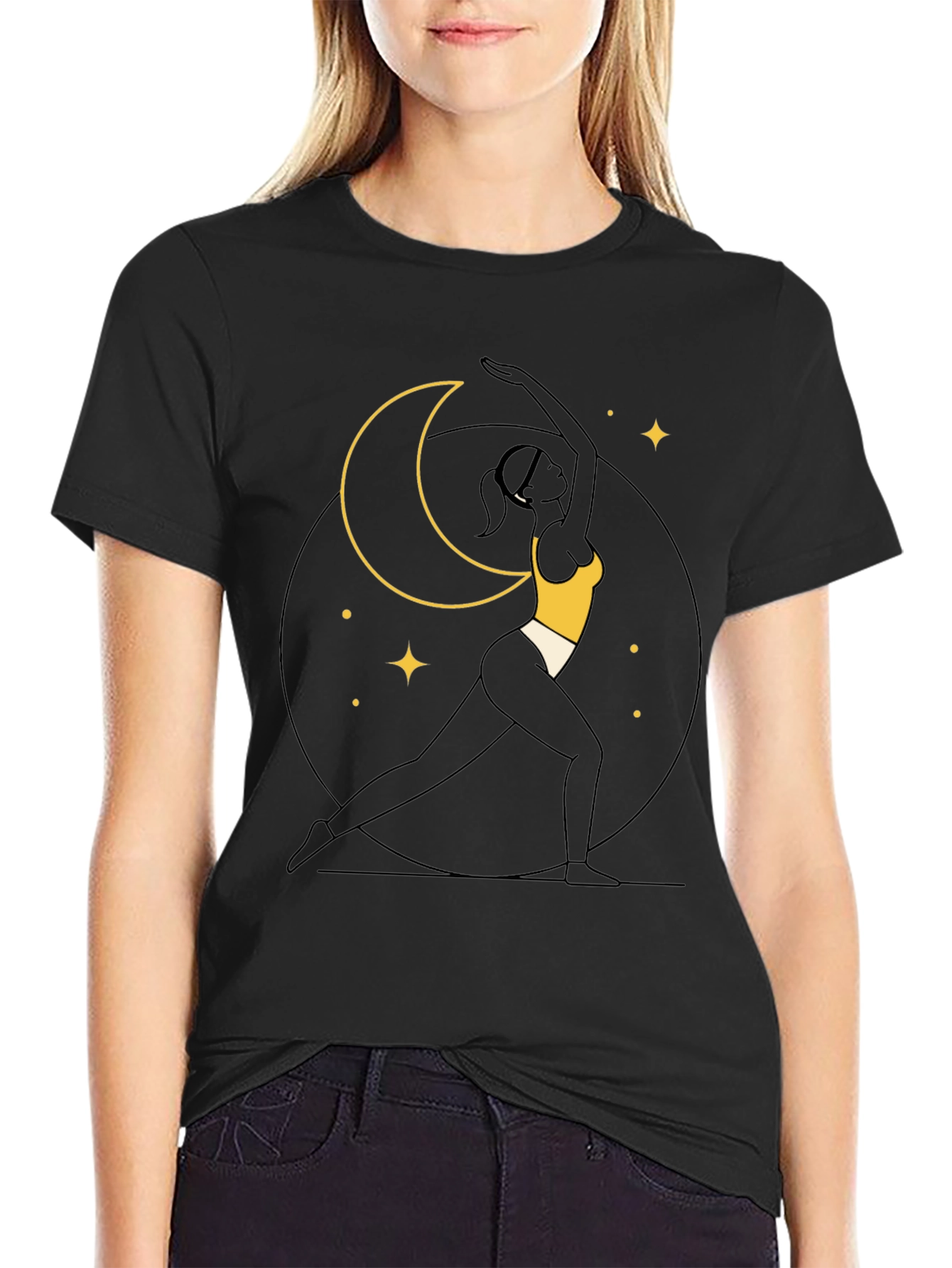 Moonlit Yoga Tee