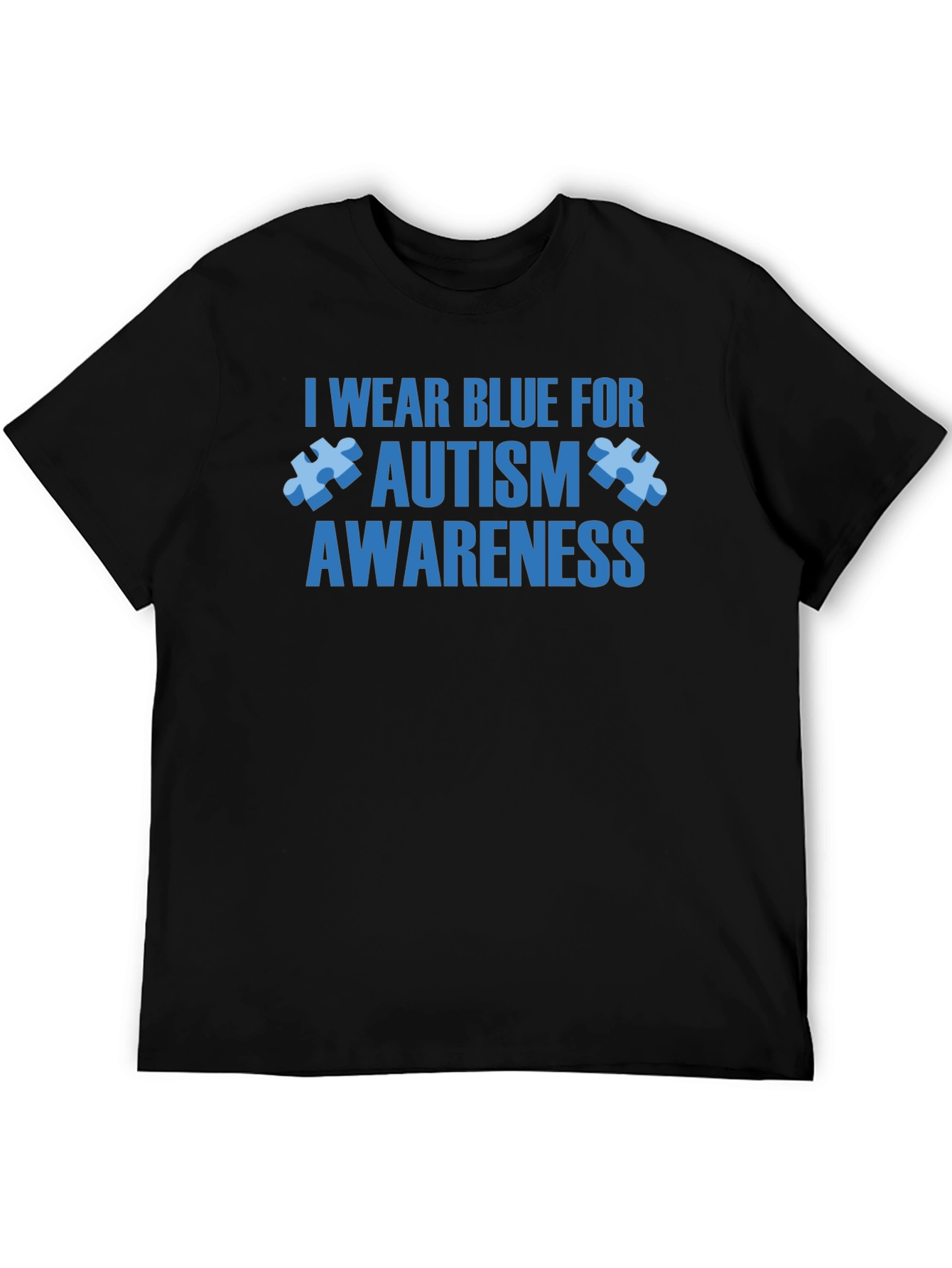 Autism Awareness T-Shirt - I Wear Blue