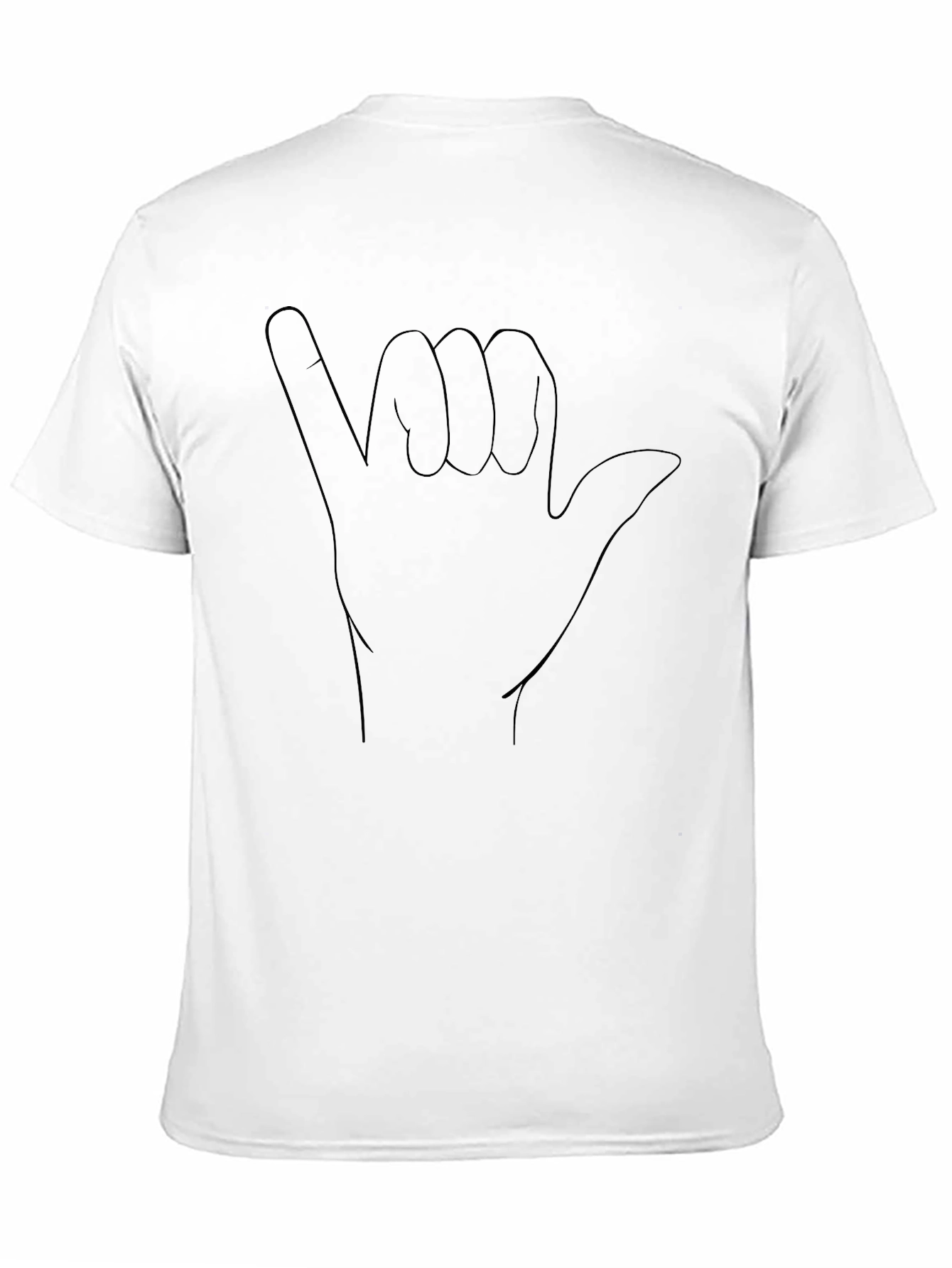 Shaka Hand Sign Graphic T-Shirt