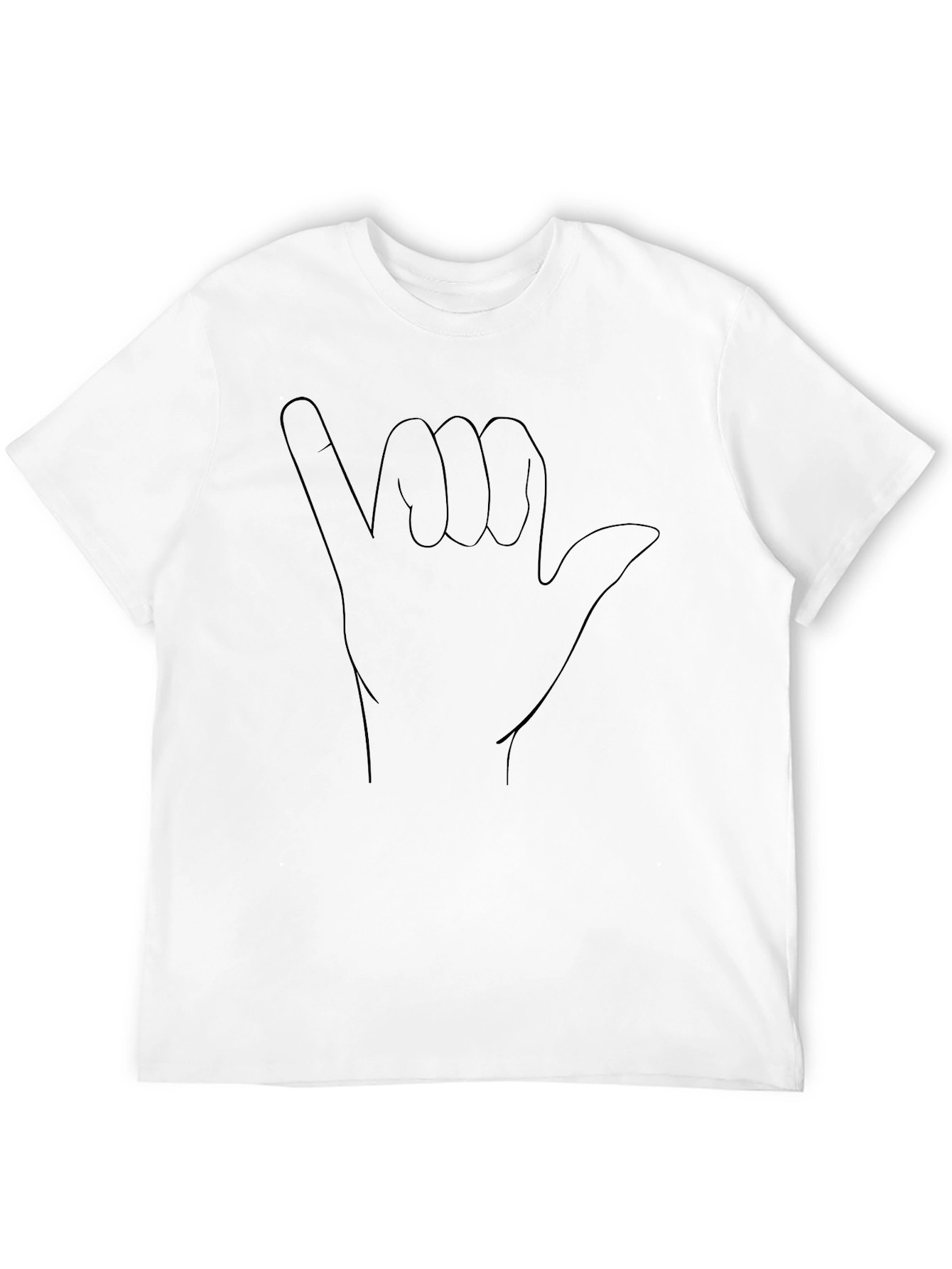 Shaka Hand Sign Graphic T-Shirt