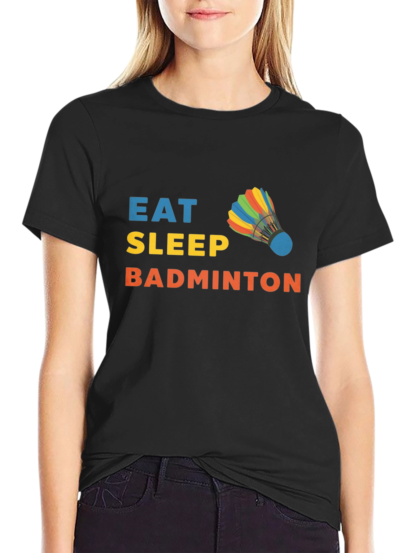 Eat Sleep Badminton T-Shirt