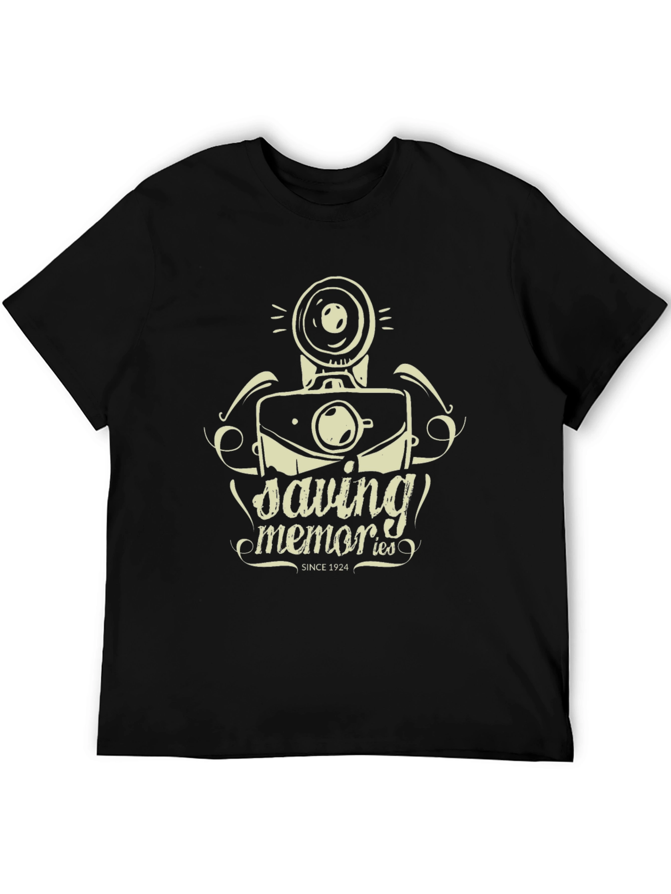 Saving Memories T-Shirt - Camera Graphic Tee