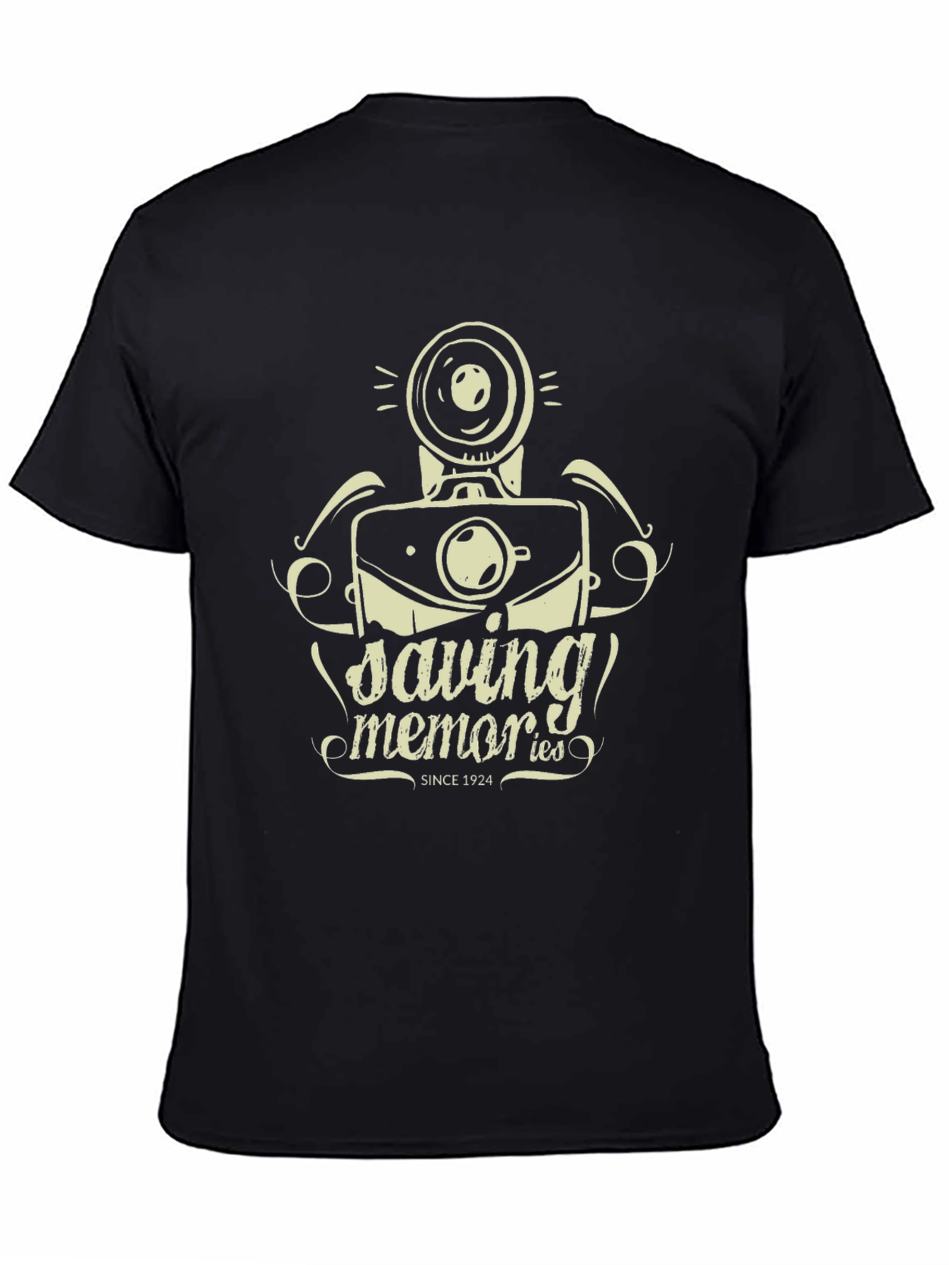 Saving Memories T-Shirt - Camera Graphic Tee
