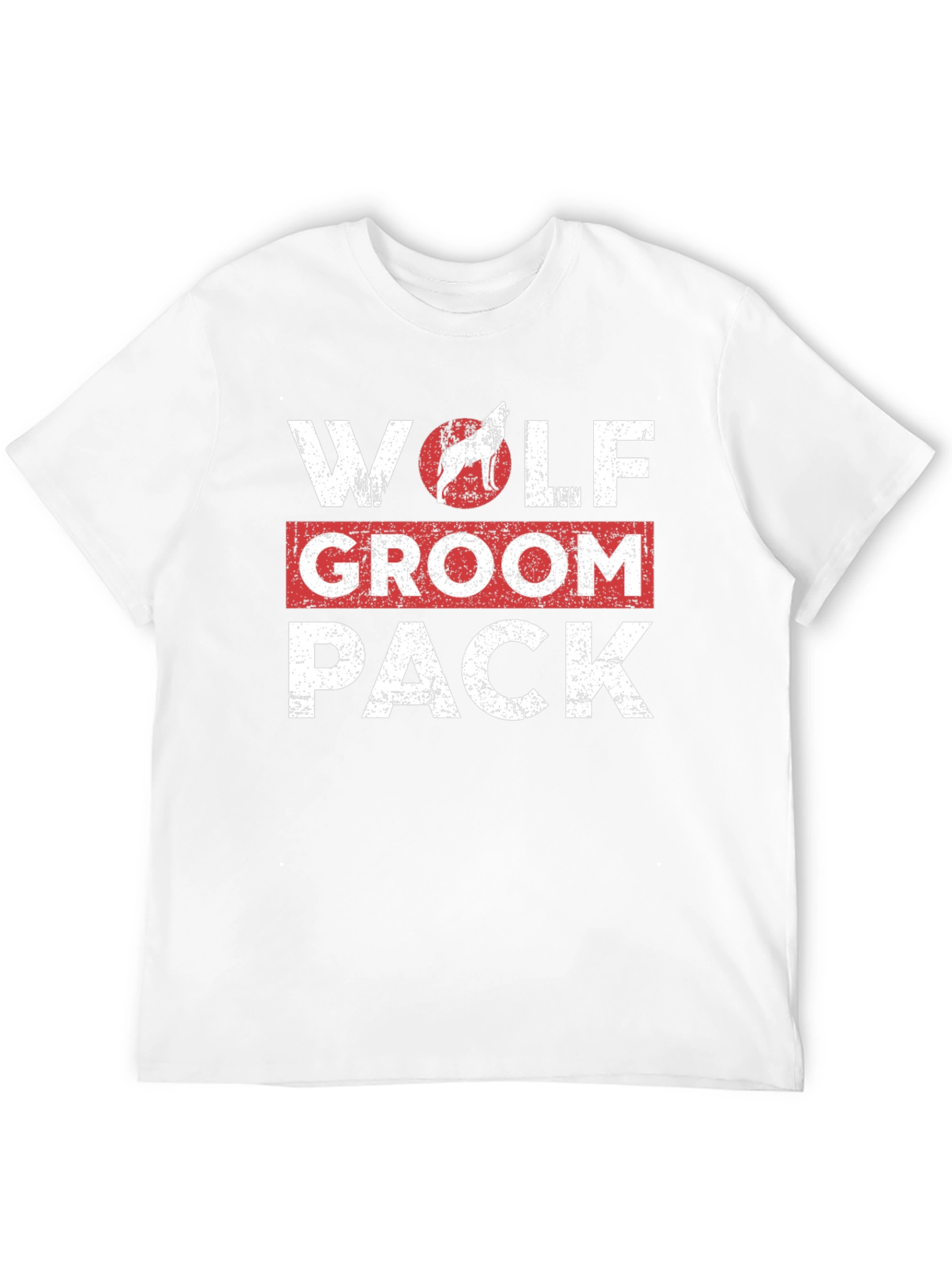Wolf Groom Pack Graphic T-Shirt