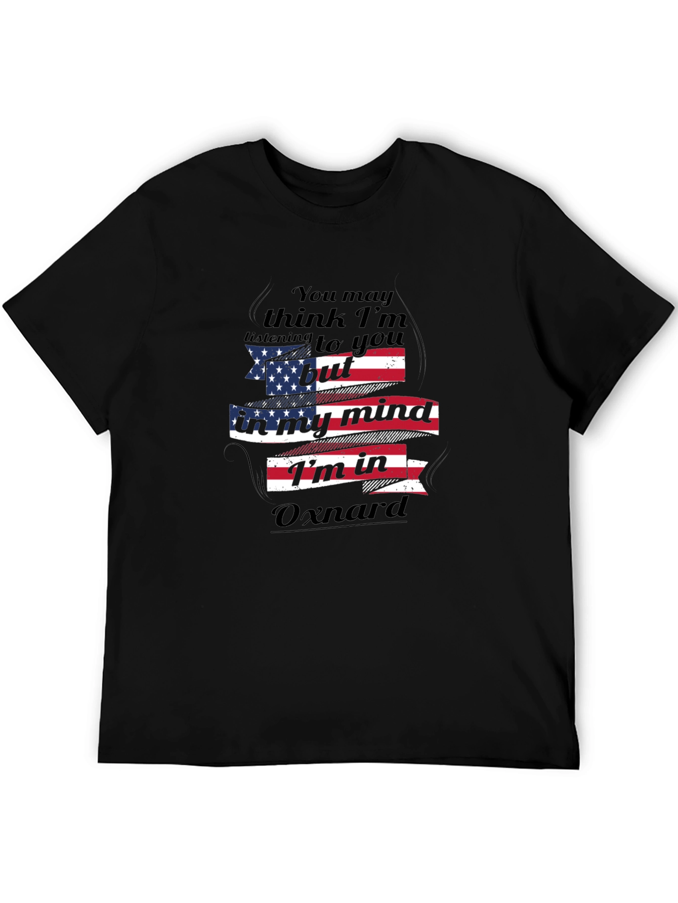 Oxnard Mind T-Shirt - Patriotic Design