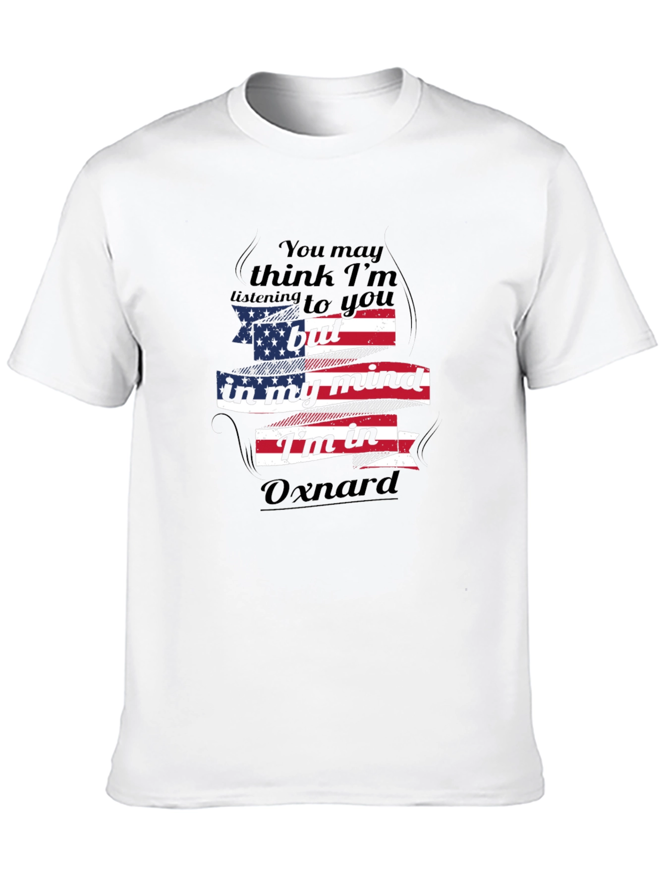 Oxnard Mind T-Shirt - Patriotic Design