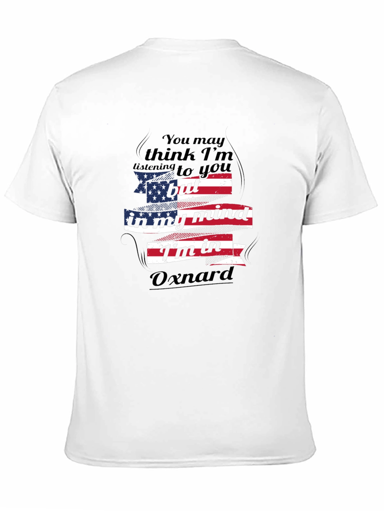 Oxnard Mind T-Shirt - Patriotic Design