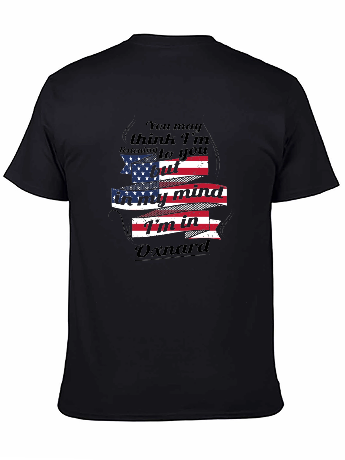 Oxnard Mind T-Shirt - Patriotic Design