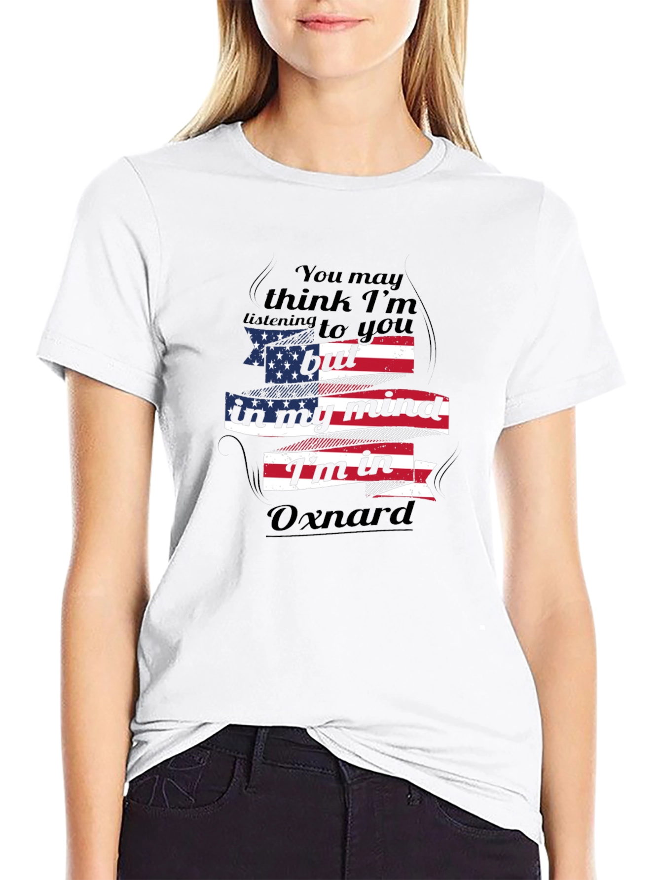 Oxnard Mind T-Shirt - Patriotic Design