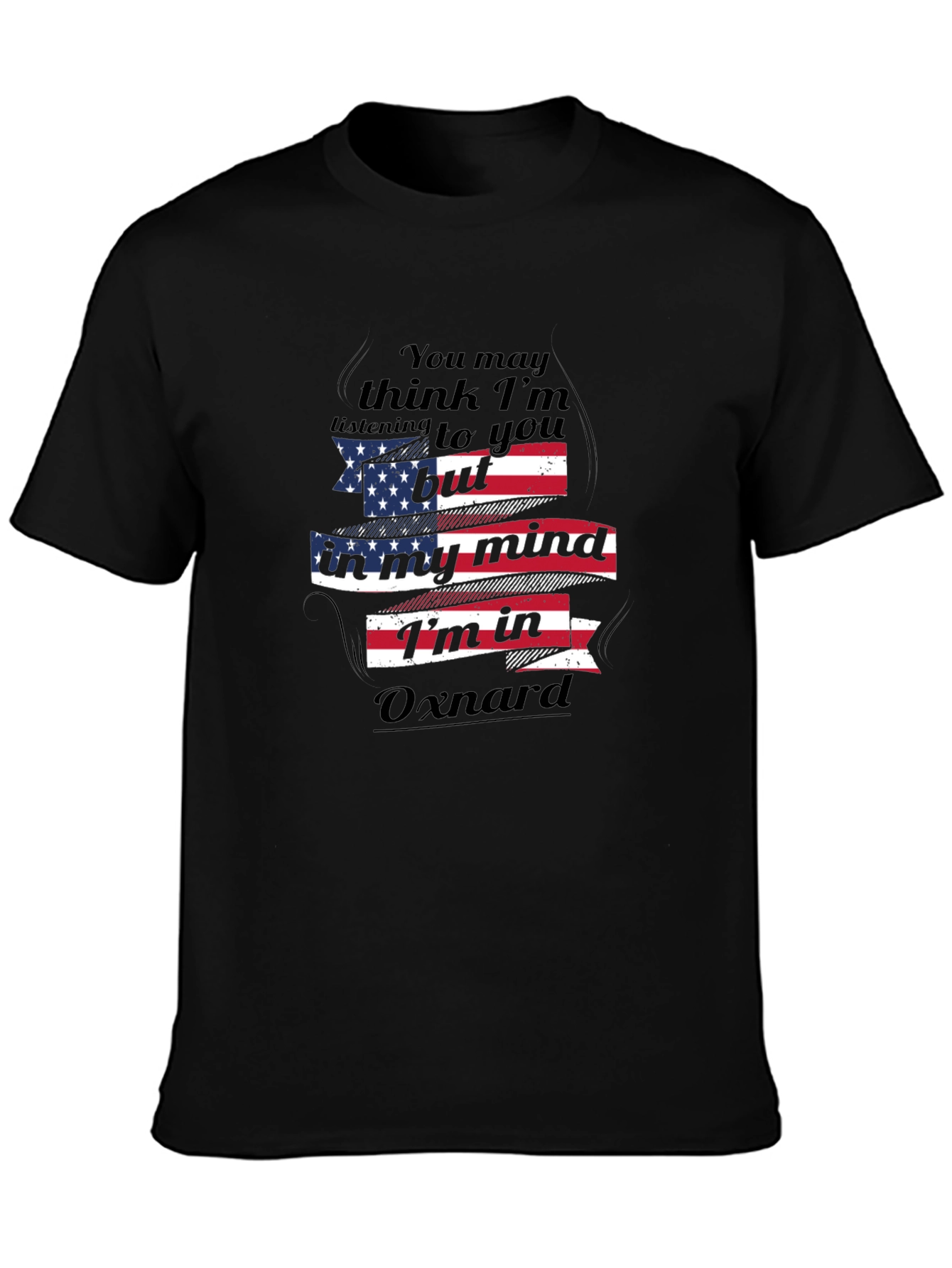Oxnard Mind T-Shirt - Patriotic Design